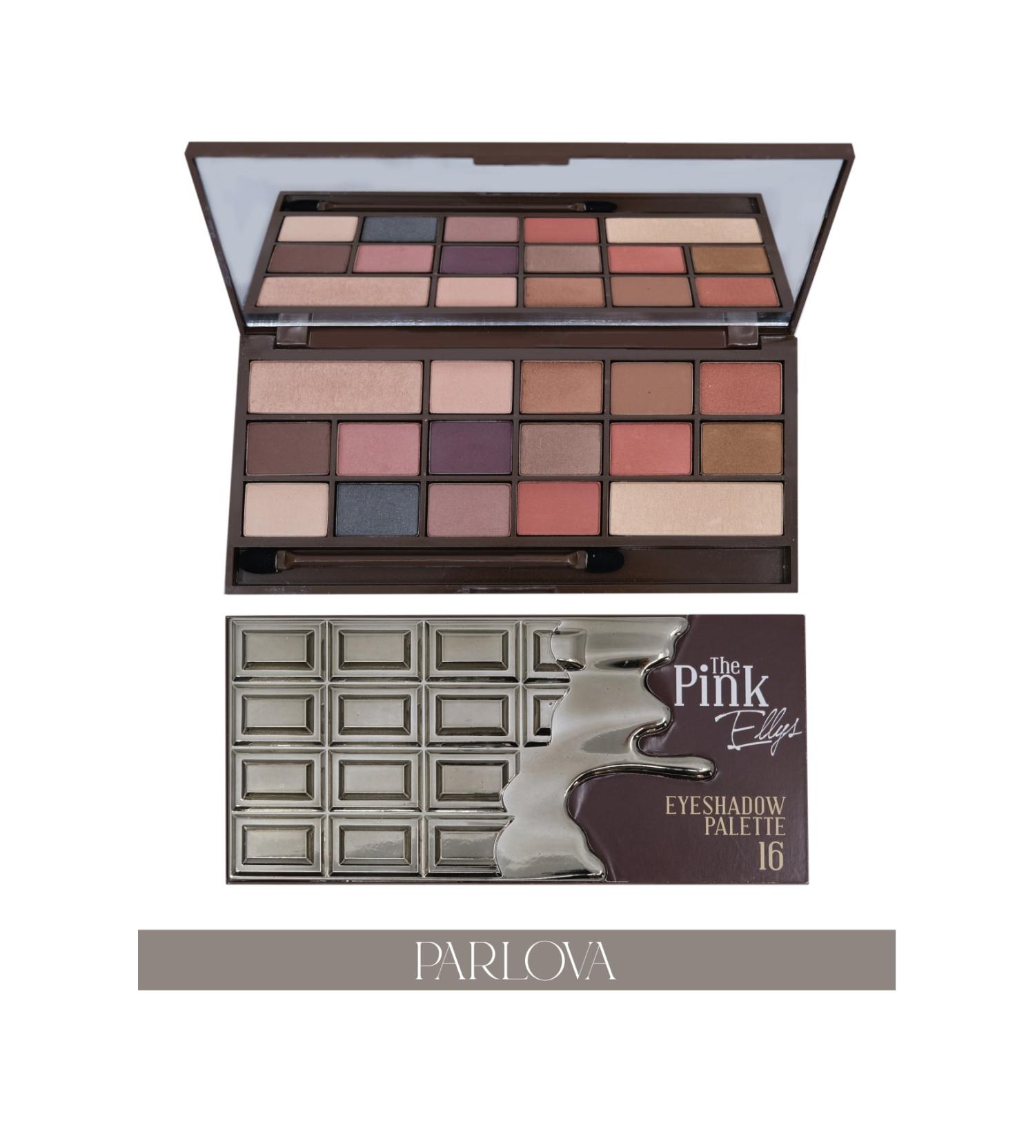 The Pink Ellys 16-Piece Palette Eyeshadow 08 Parlova 8682340190638