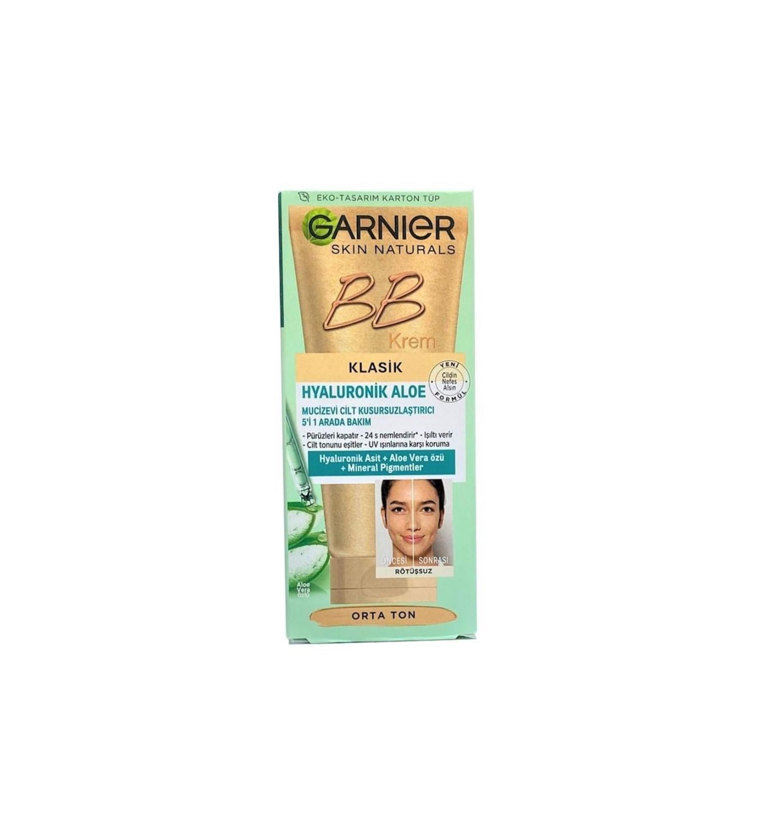 Garnier Bb Cream Hyaluronic 5in1 Medium Tone Classic