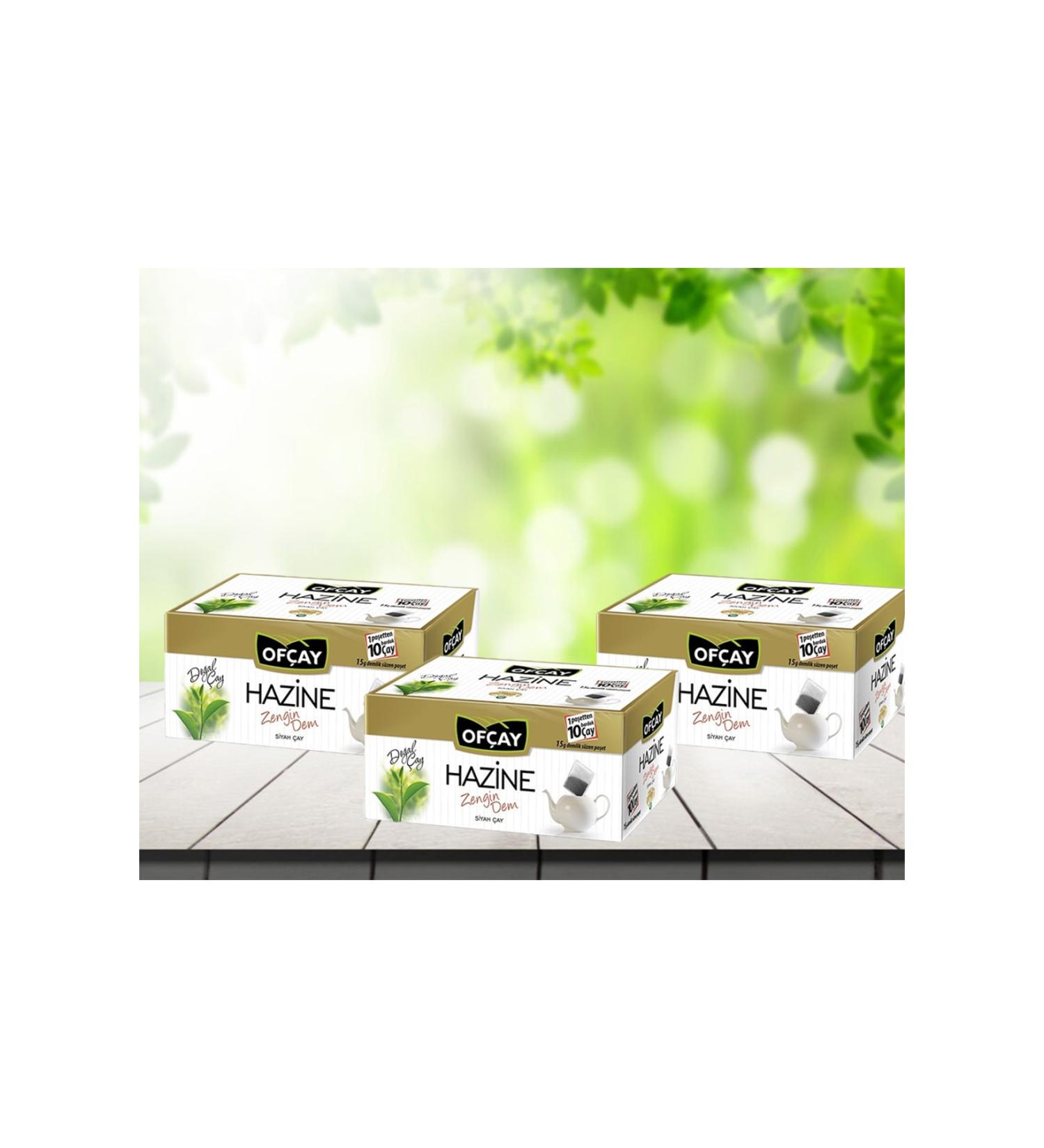 Of ay Hazine Zengindem Teapot Tea Bag 30x15 G 3 Pieces