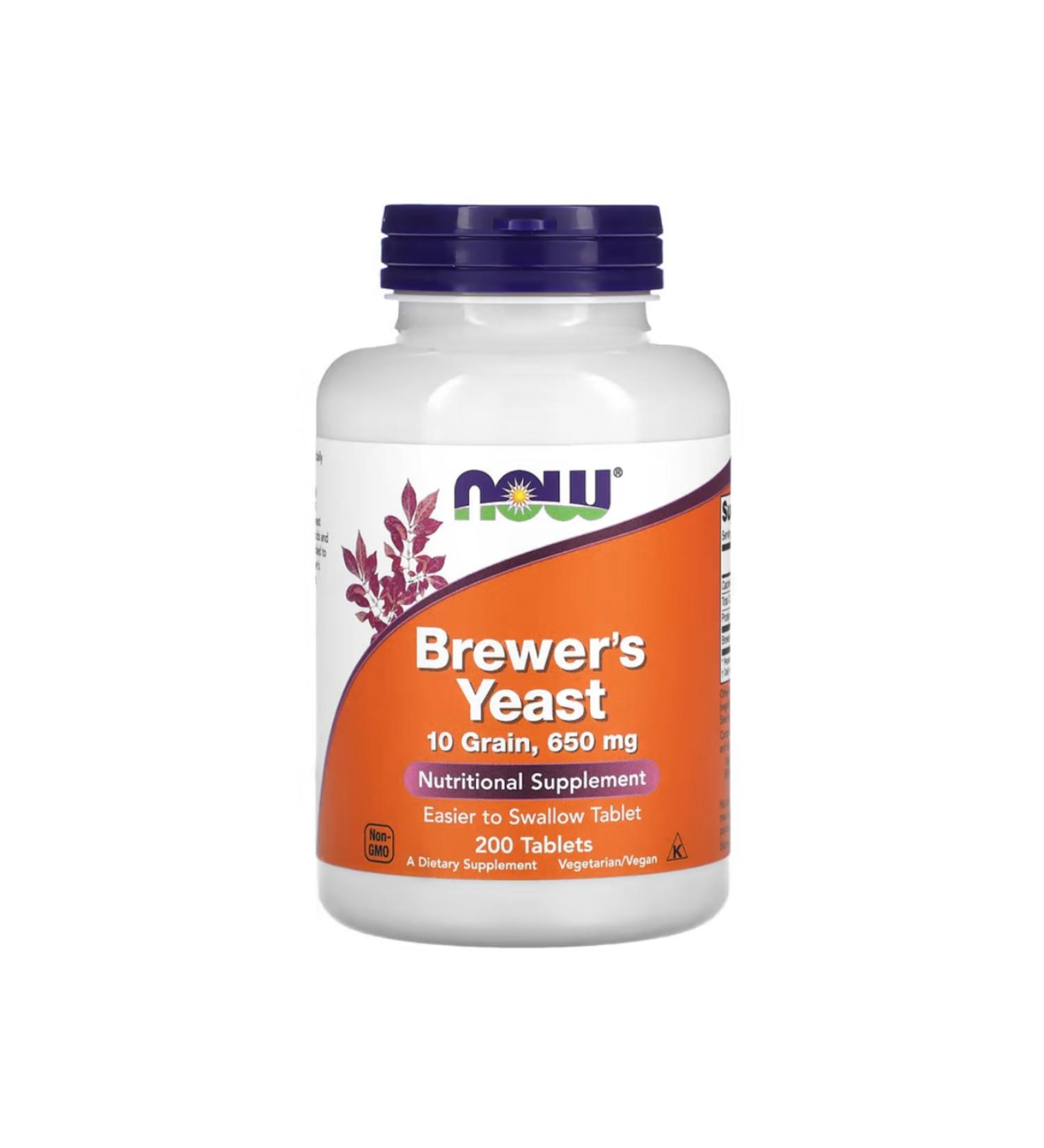 Now Foods Brewer's Yeast 200 Tablets