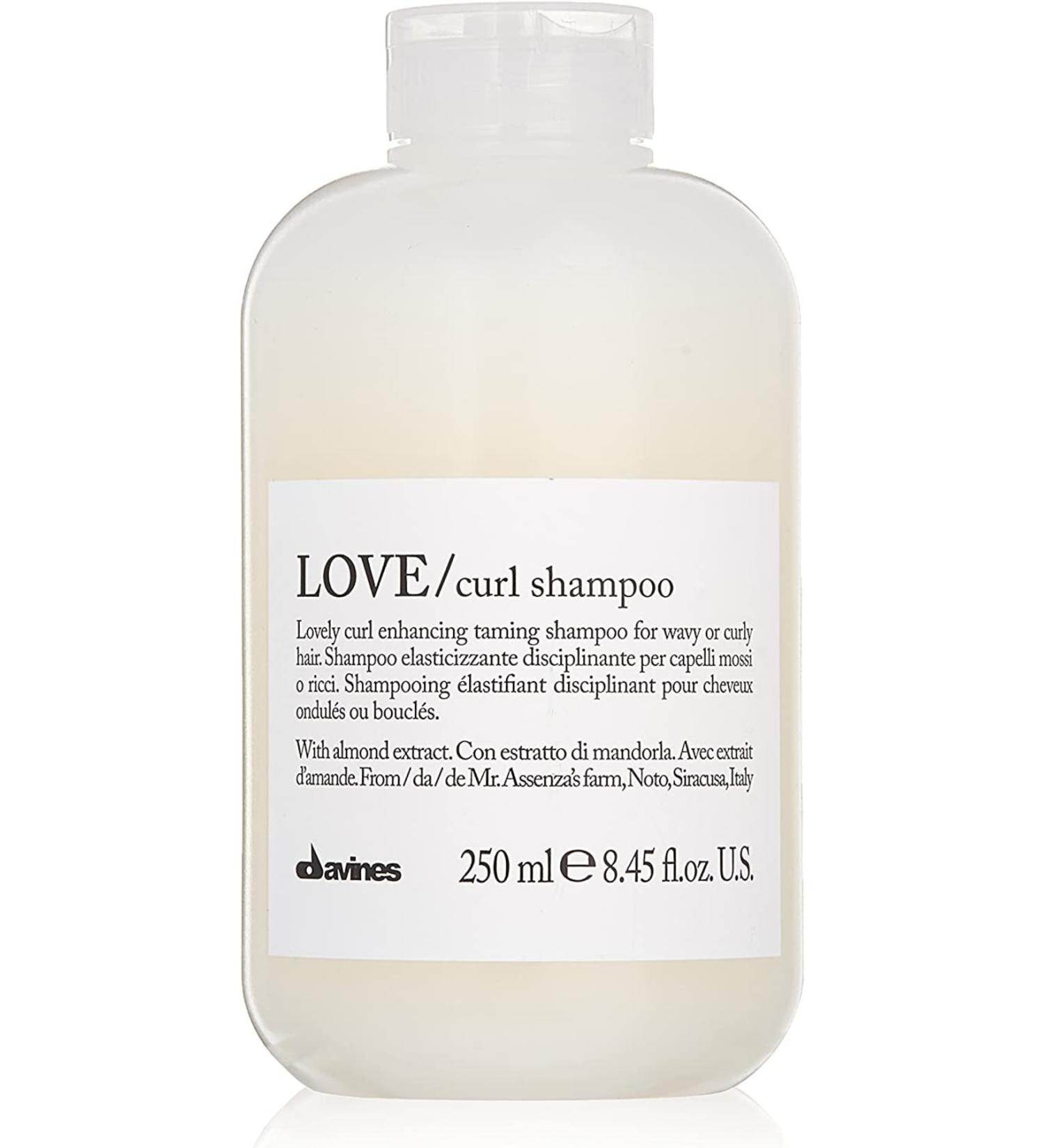 Davines Vegan Love Curl Shampoo Moisture Shampoo for Wavy Hair 250ml 8004608257097. 75524