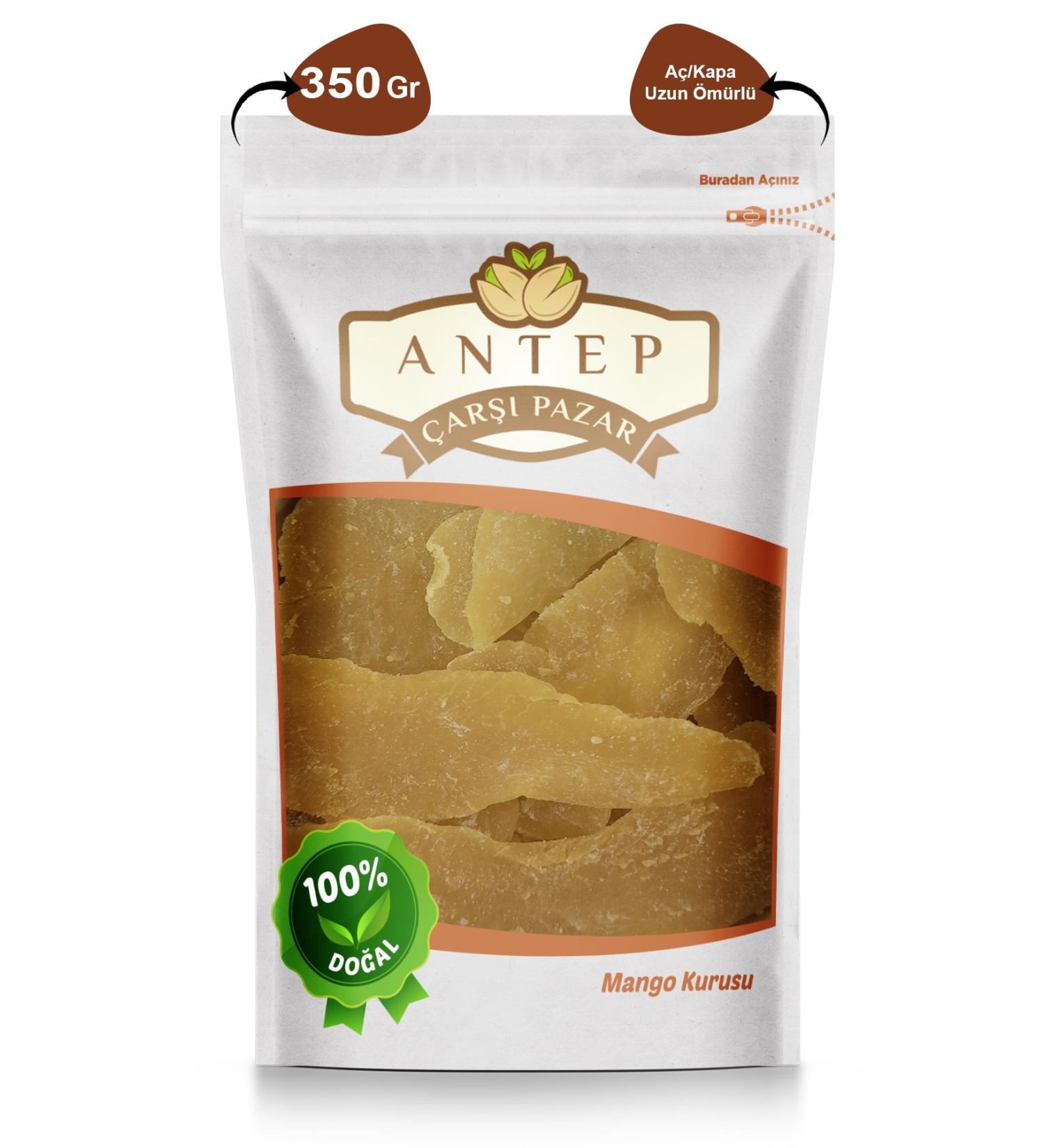 Antep Bazaar Dried Mango Tropical Fruit | 350 Gr.
