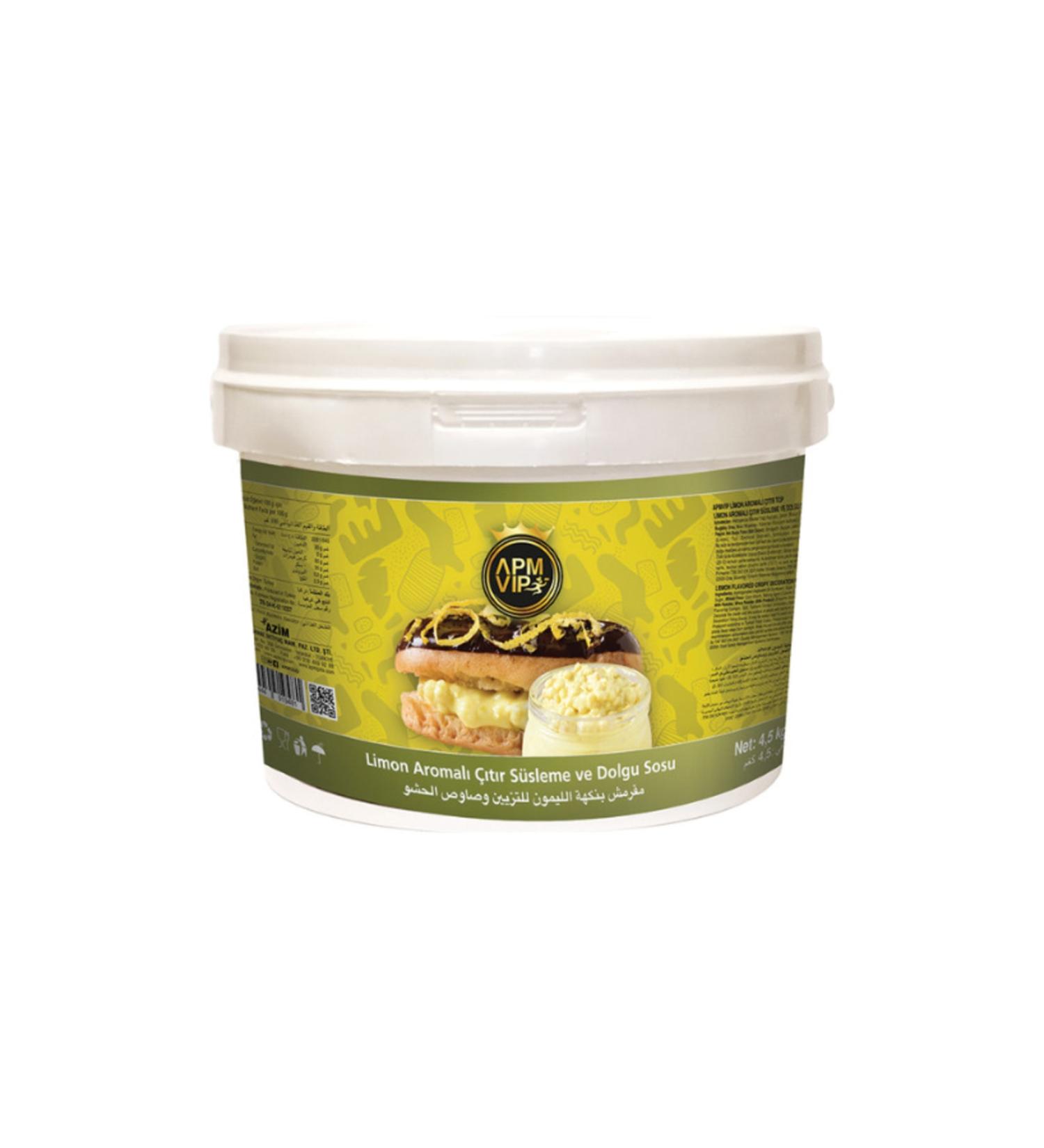 APM VIP Lemon Flavored Crispy Ball 4.5 Kg