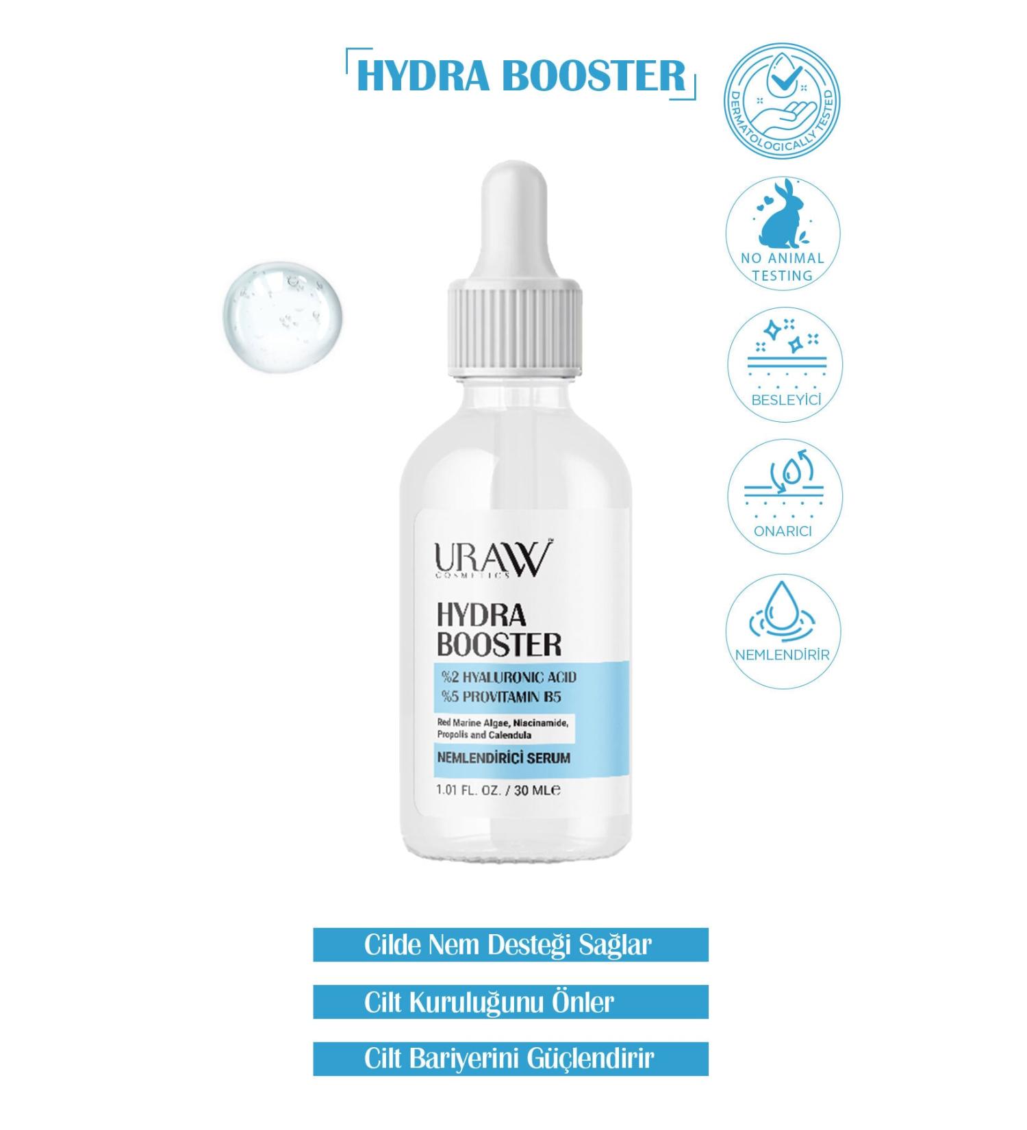 Uraw Hydra Booster (Moisturizing Serum)