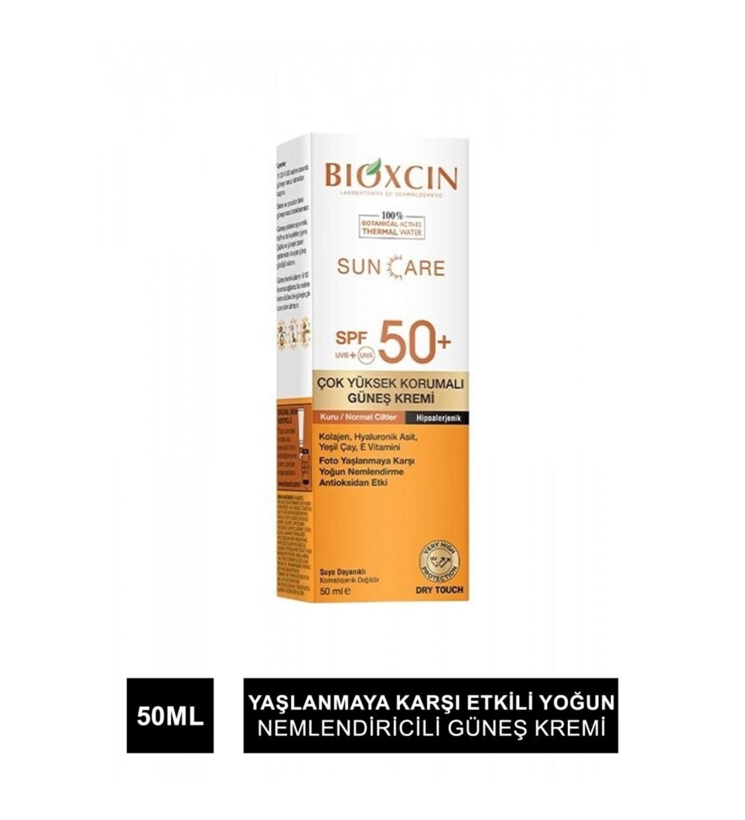 Bioxcin Sun Care Dry/Normal Skin Sun Cream Spf 50+ 50 Ml