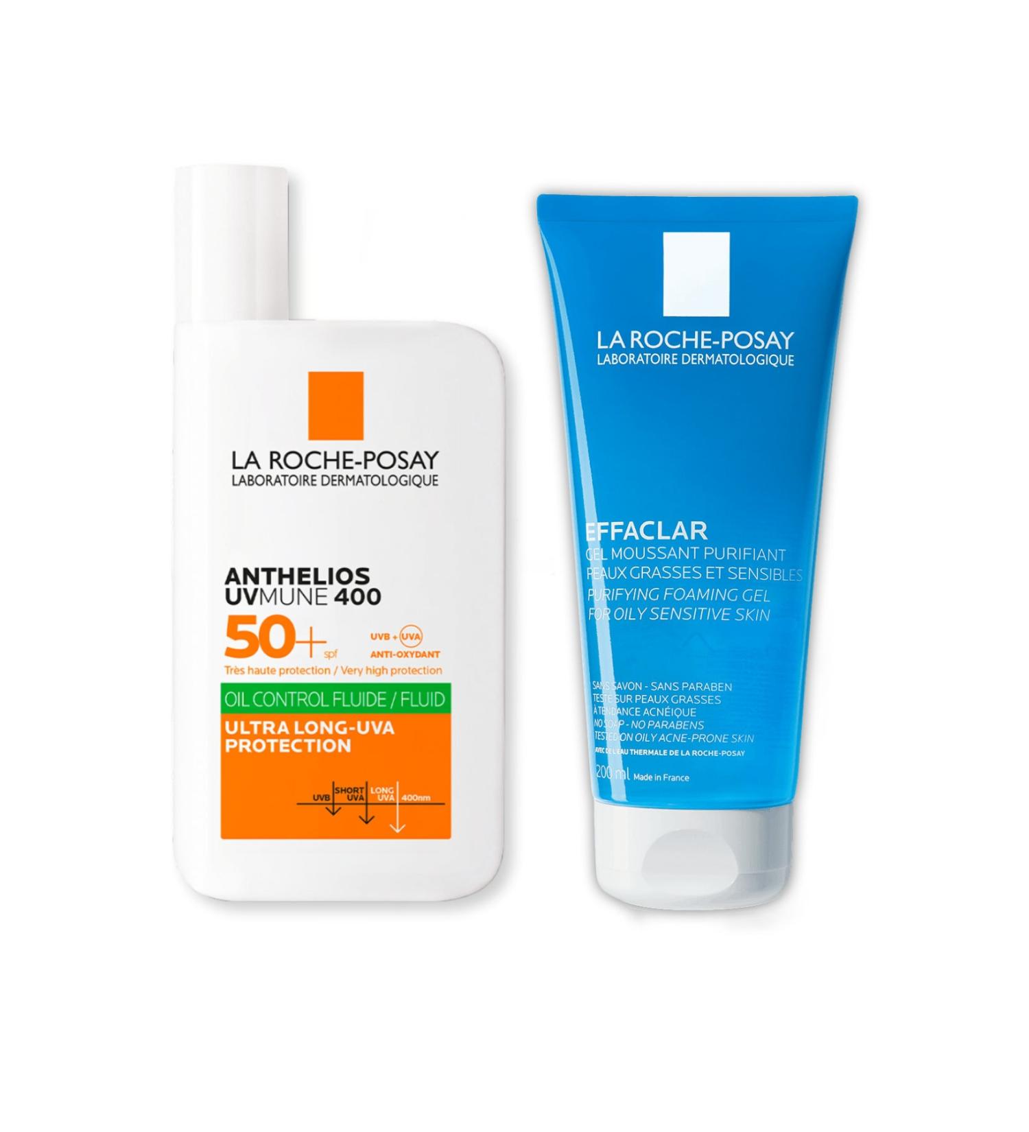 La Roche Posay Sun Care Set for Oily and Sensitive Skin - Buy Online on GoSupps.com