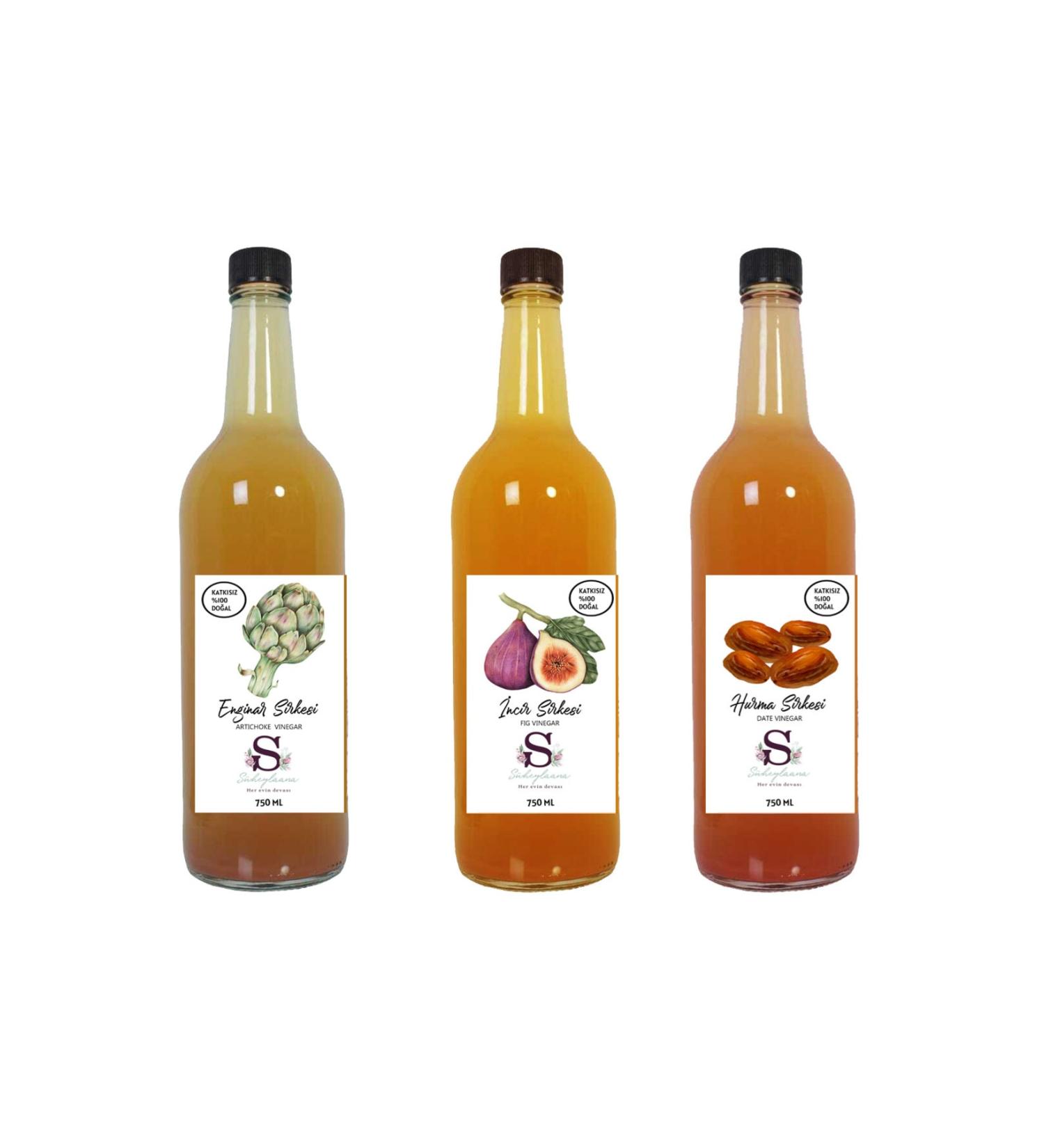 S heylaana Natural Artichoke Fig and Date Vinegar 750 Ml