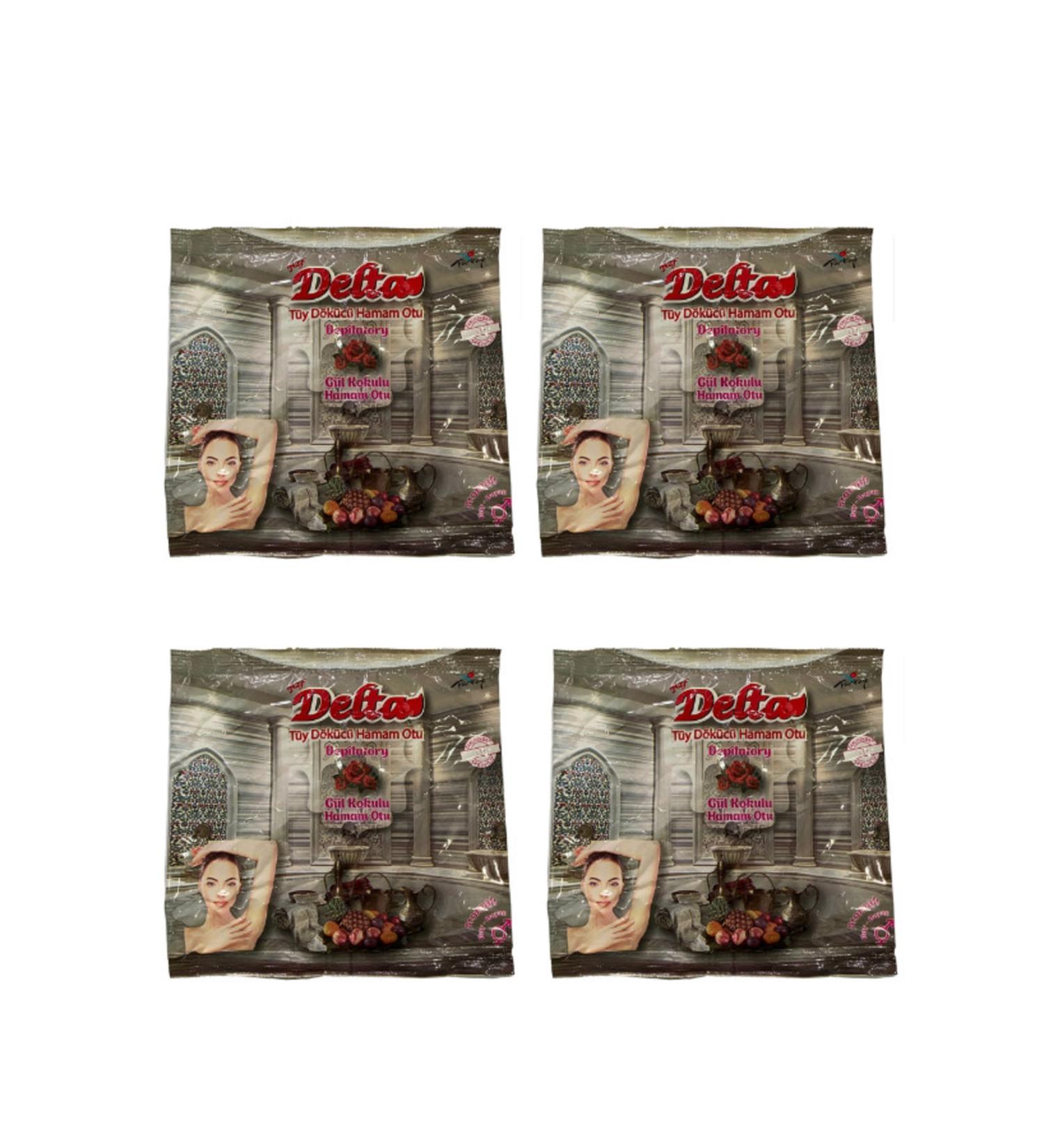 DELTAA Delta Hammam Herb Powder 150 G 4 Pieces