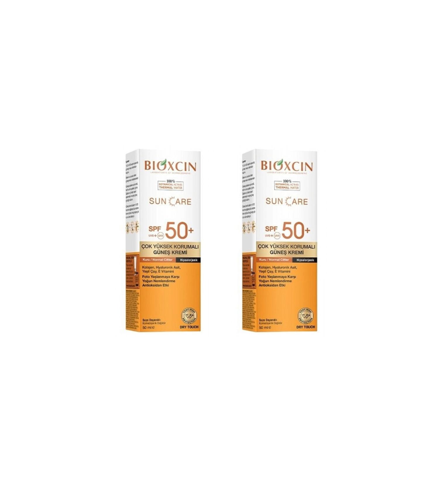 Bioxcin Sun Care Dry/Normal Skin Sun Cream Spf 50+ 50 Ml-2pcs