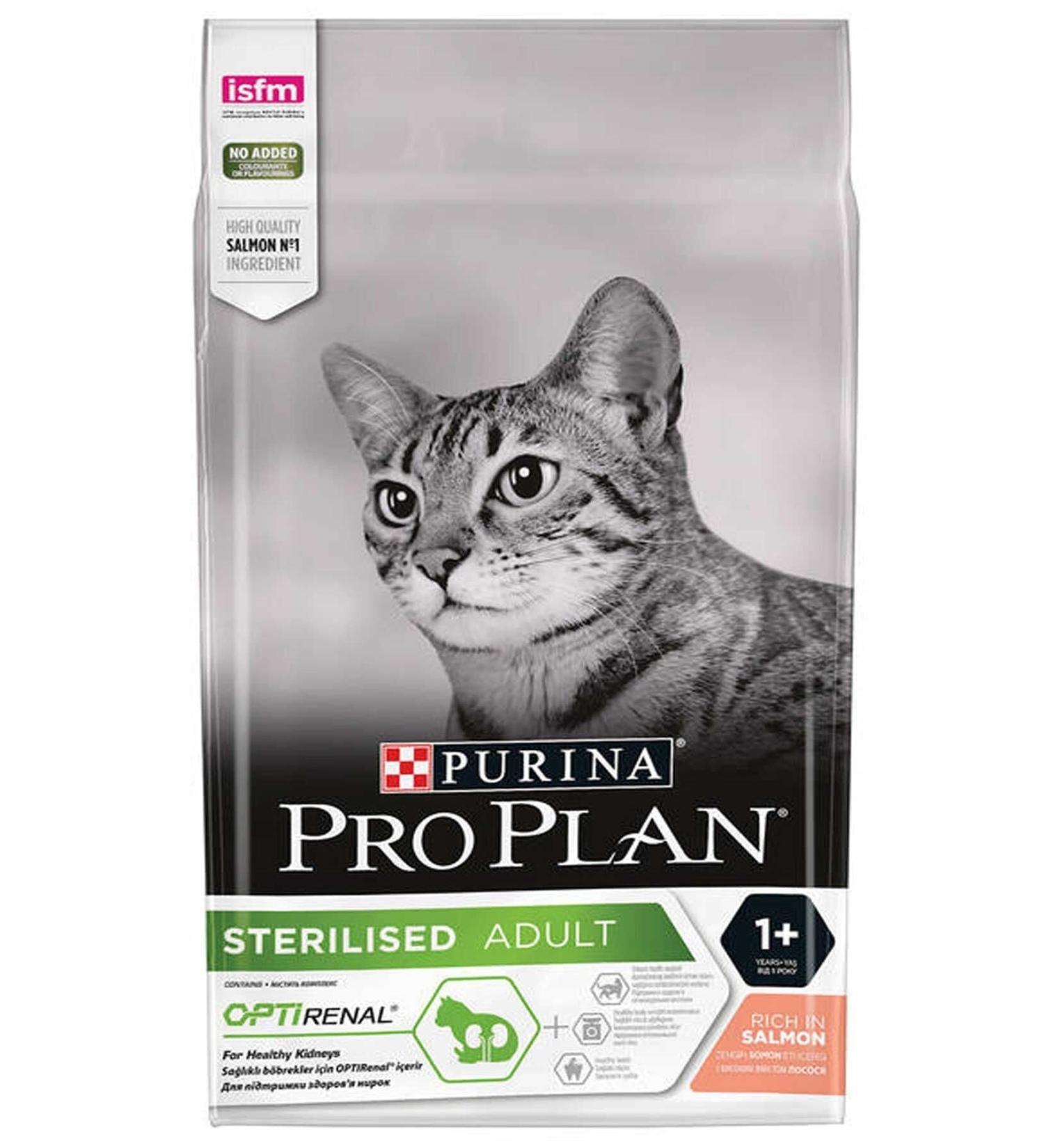 Pro Plan Sterilized Cat Food with Salmon and Tuna for Neutered Cats 10 Kg