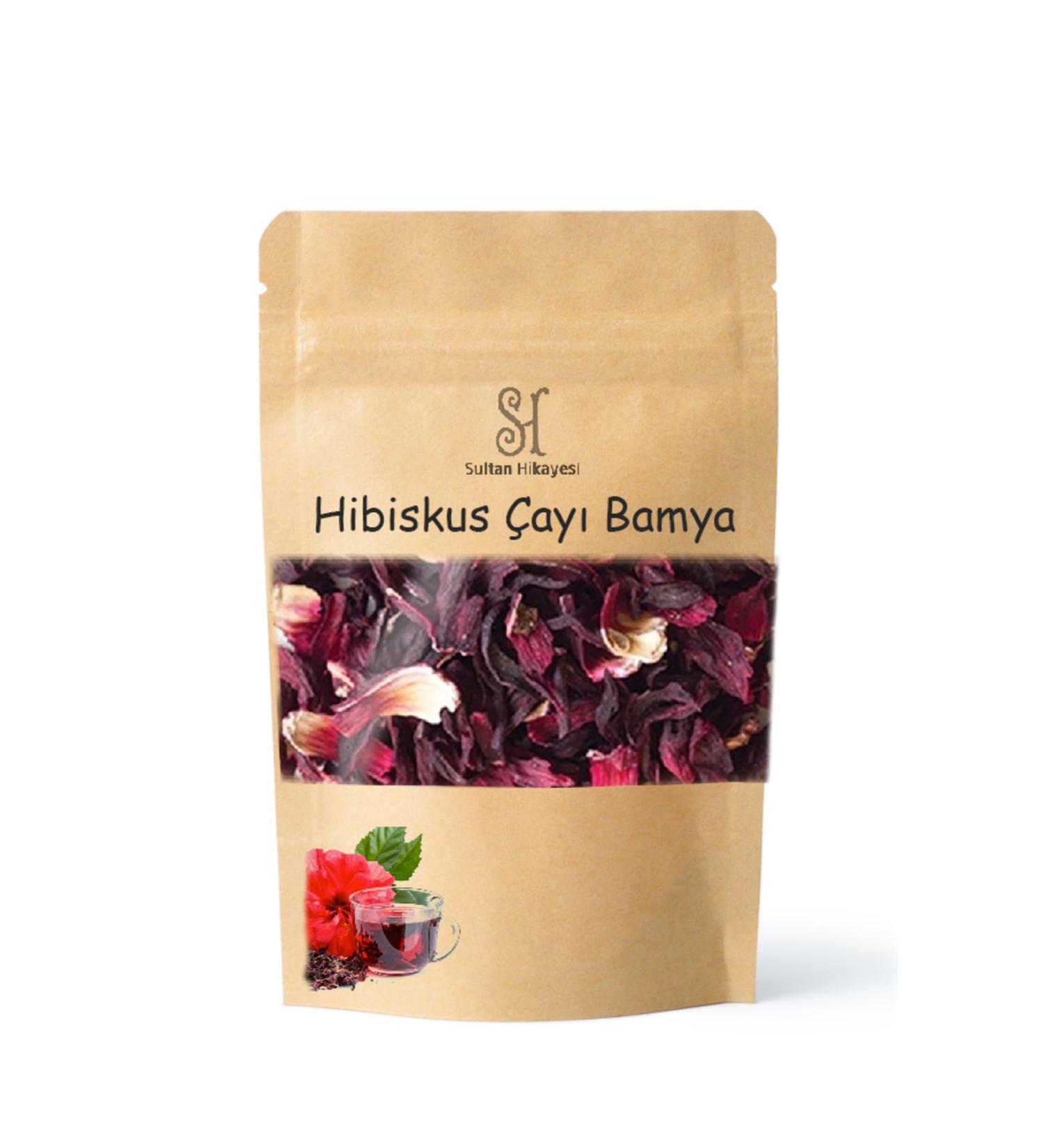 Sultan Story Hibiscus Tea Okra Flower Mecca Rose 0 Natural 565 Gr