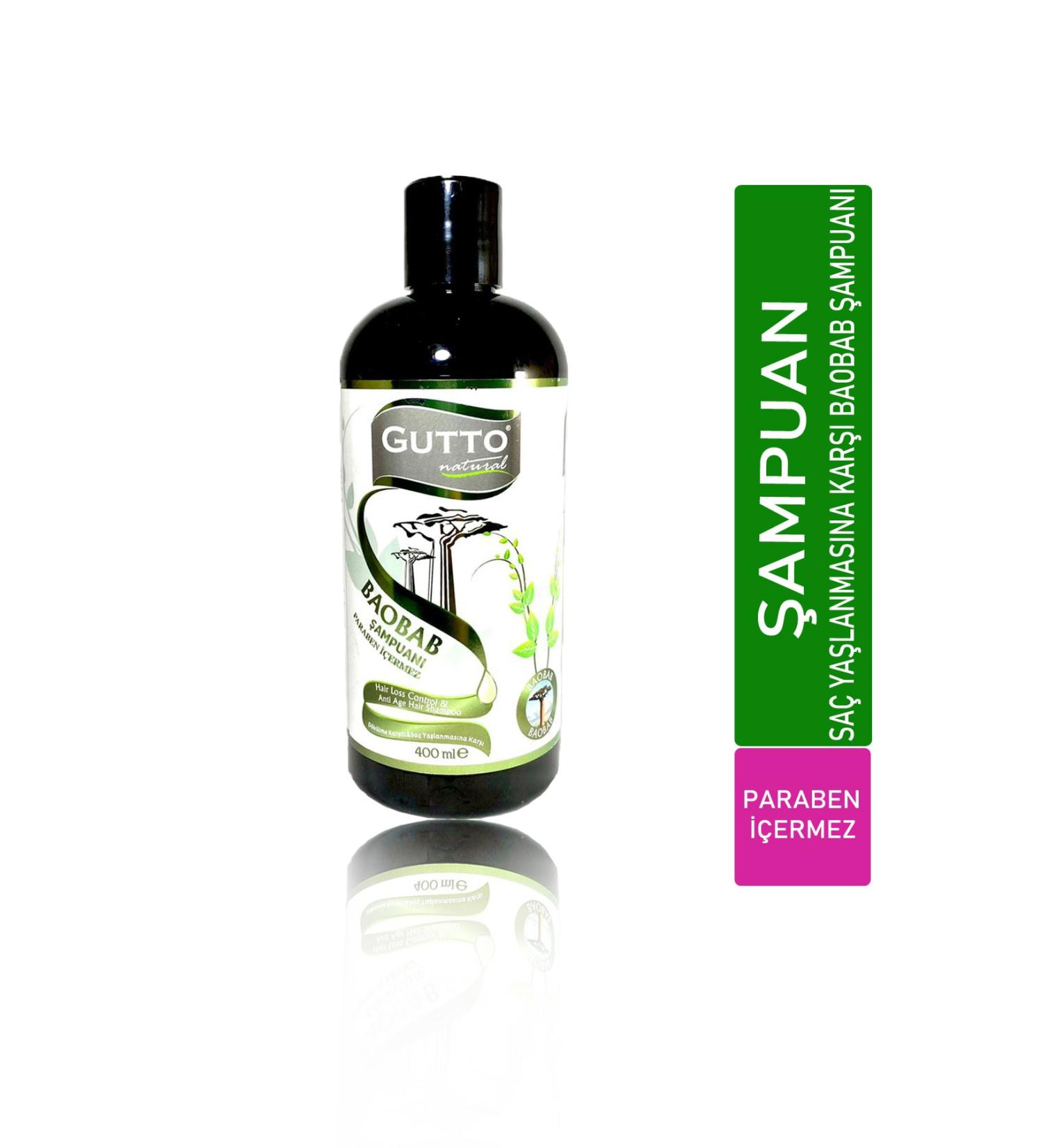 Gutto Baobab Oil Care Shampoo 400ml. Samdepa3118