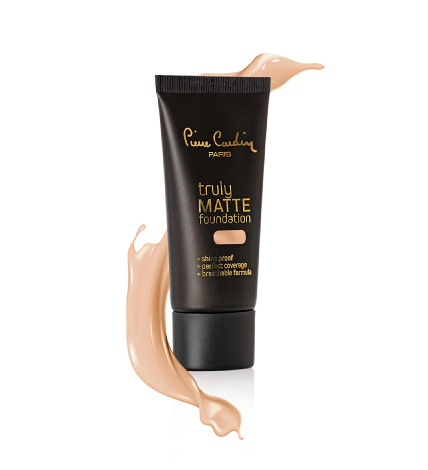 Pierre Cardin Matte Foundation - Truly Matte Foundation Natural Beige 8680570467001