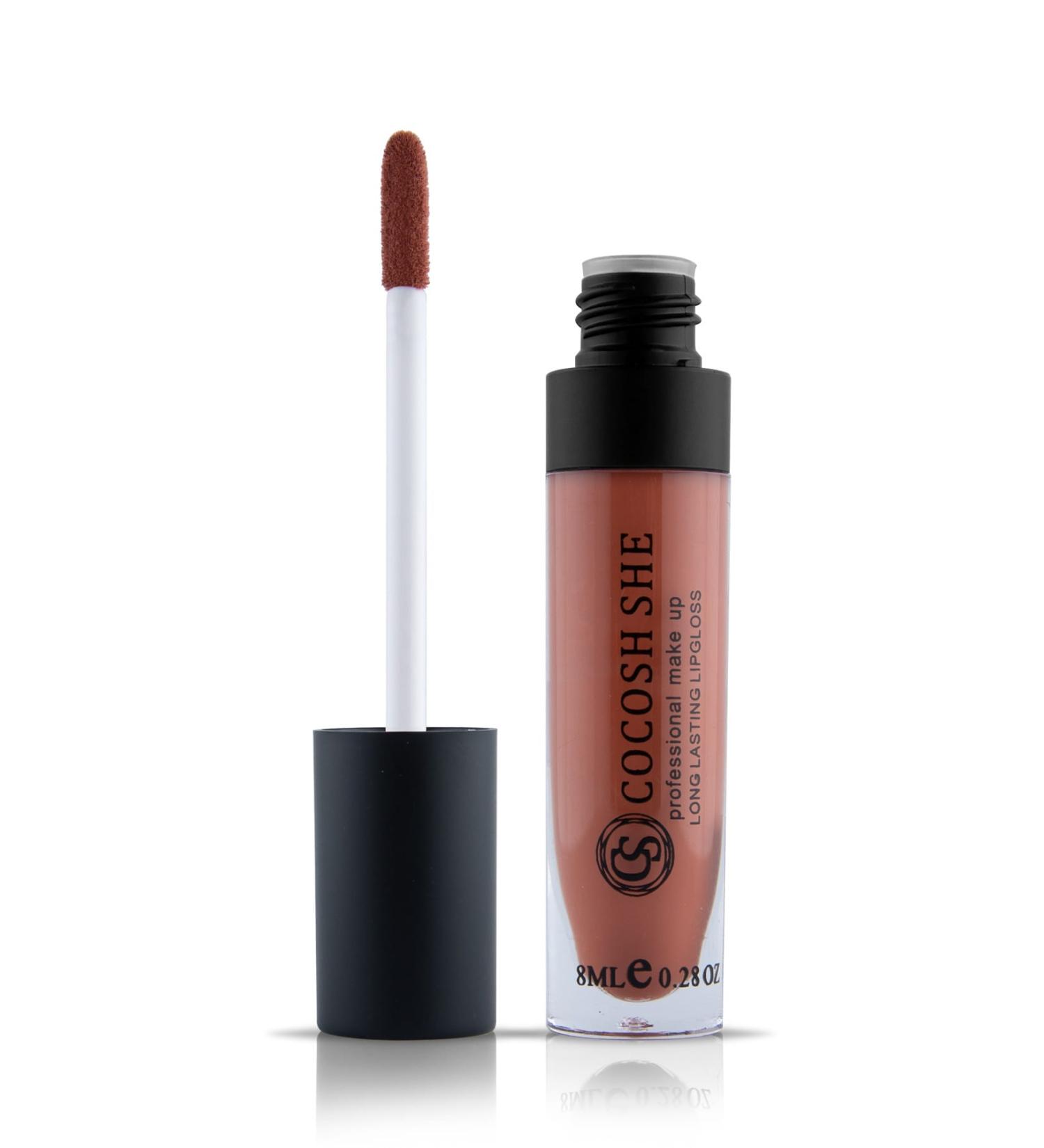 Cocosh She Who Matte Lipgloss Liquid Matte Lipstick 04 Cinnamon Vitamin E Avocado Oil Moisturizing Long Lasting