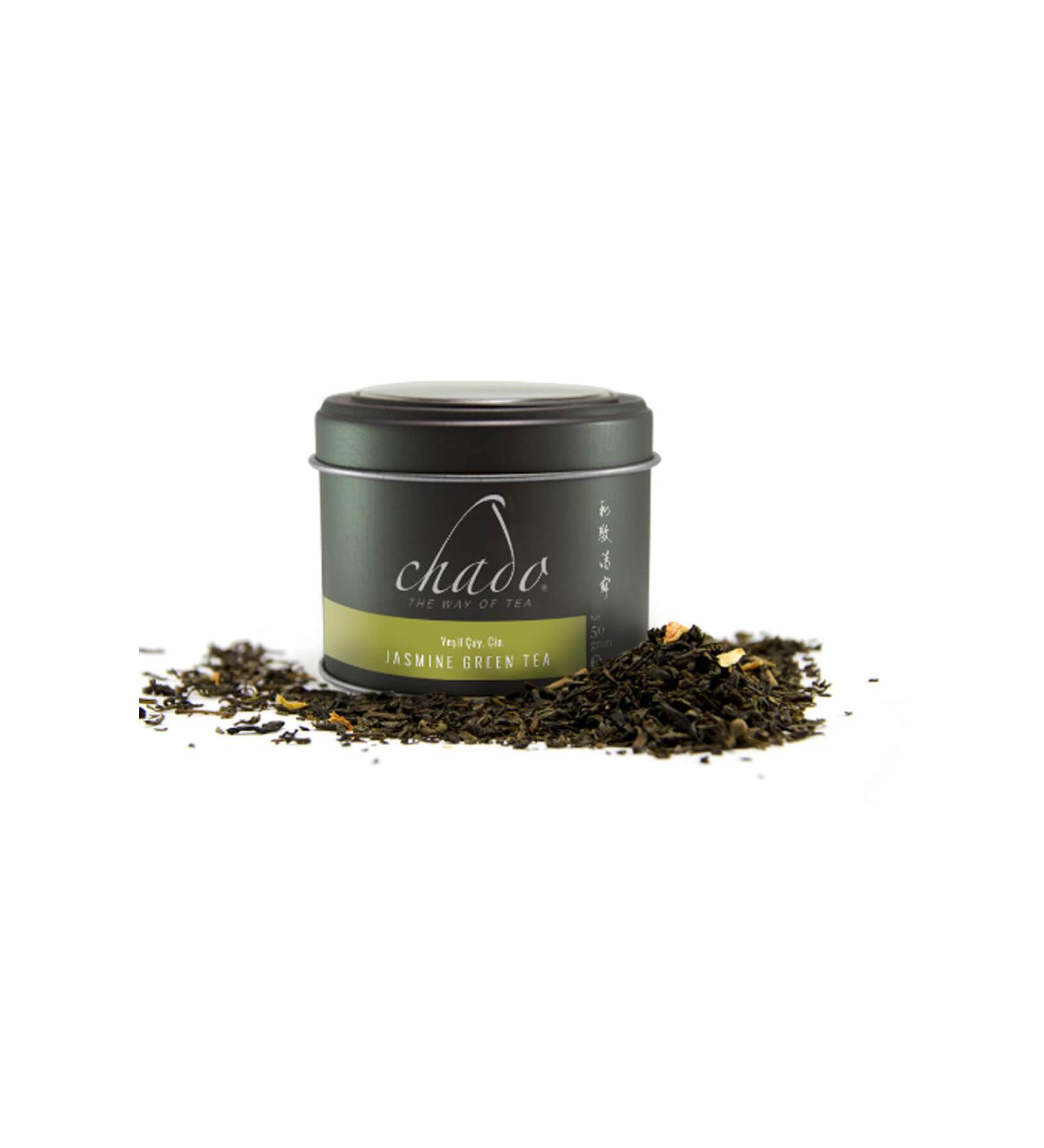 Chado Tea Jasmine Green- Jasmine Green Tea 50 gr