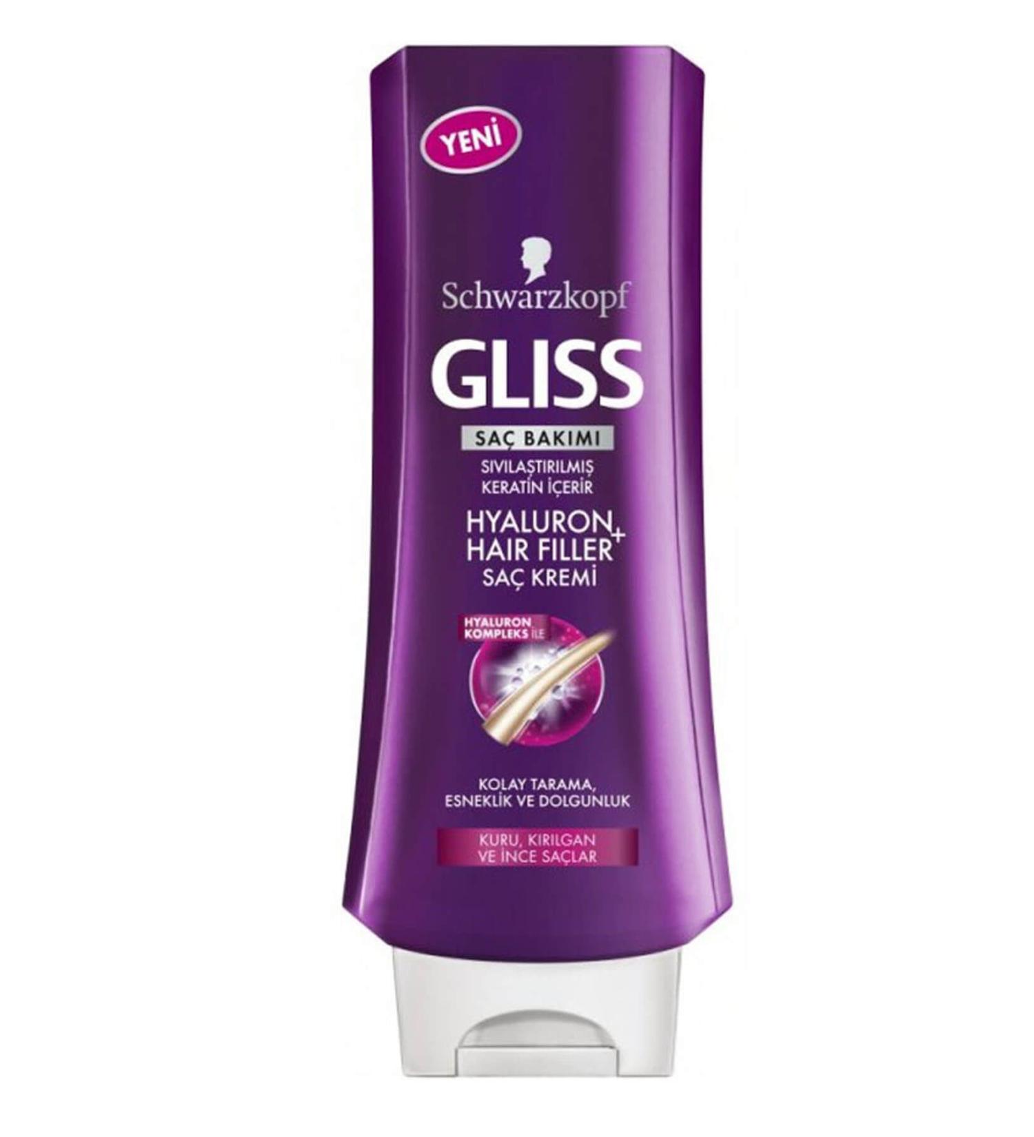 Gliss Hair Cream - Hyluron Hair Filler 400 ml