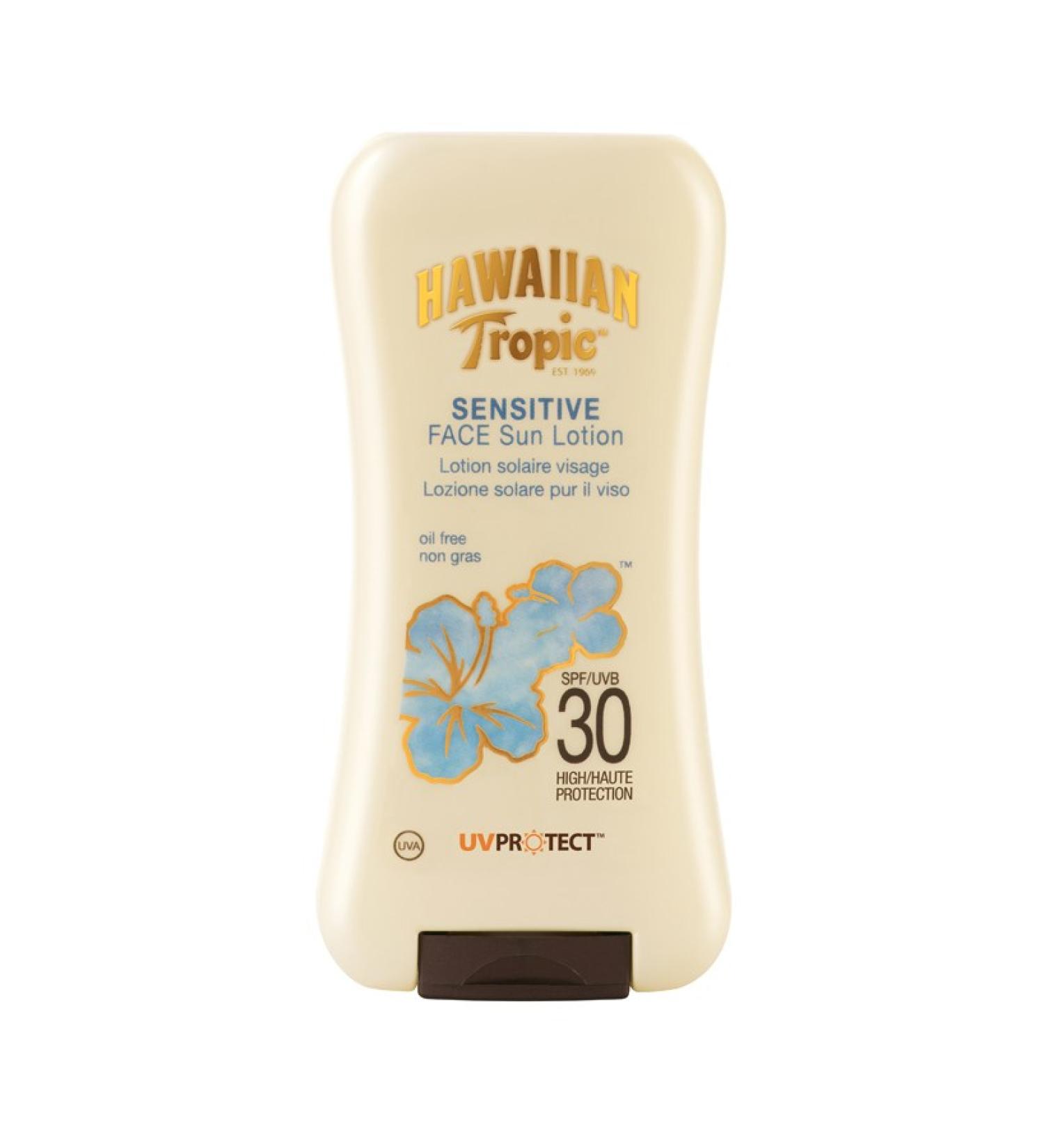 Hawaiian Tropic Sensitive Face Sunscreen Lotion Spf 30 125 ml 5099821001322