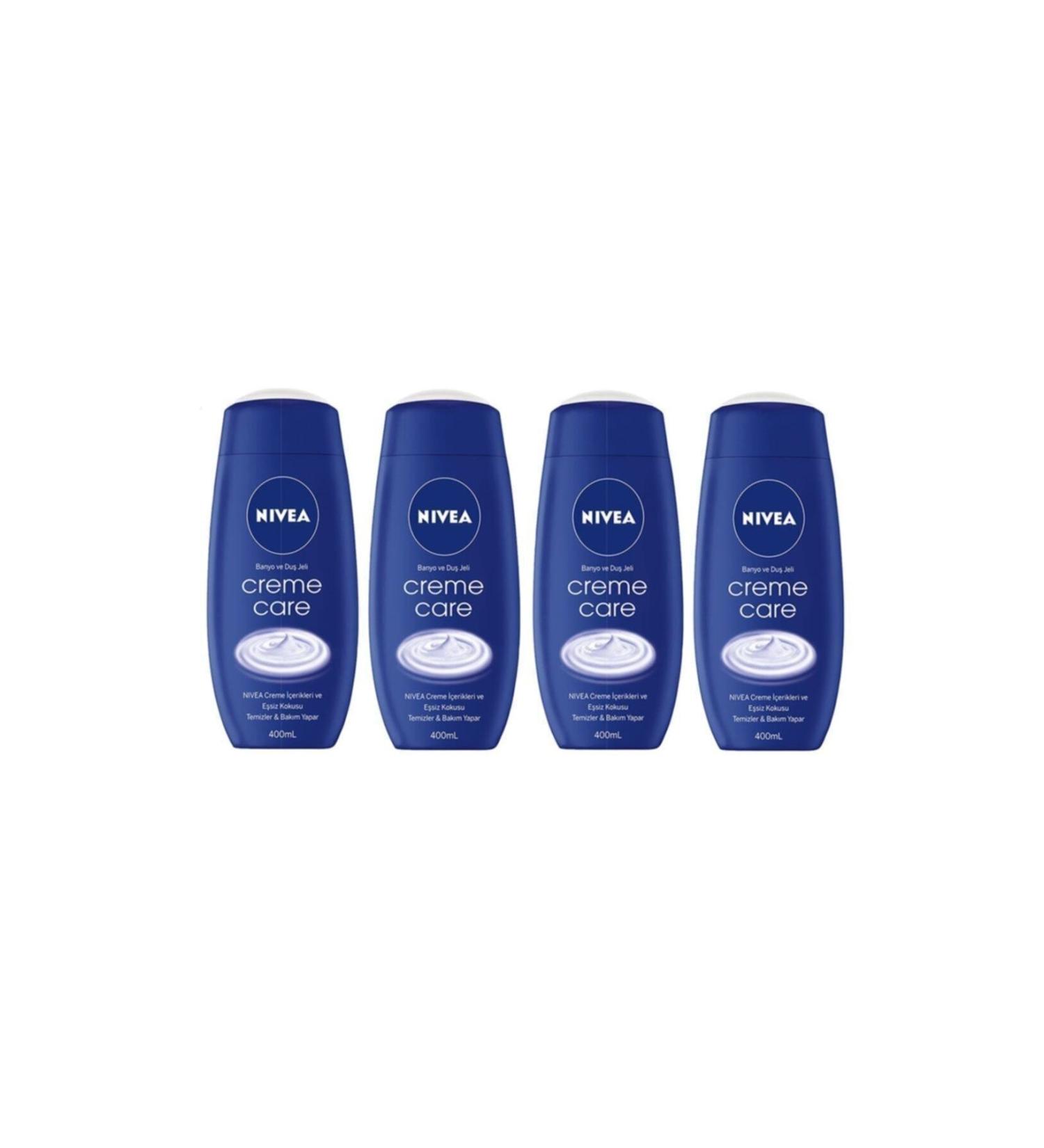 NIVEA Creme Care Shower Gel 4x 250 ml