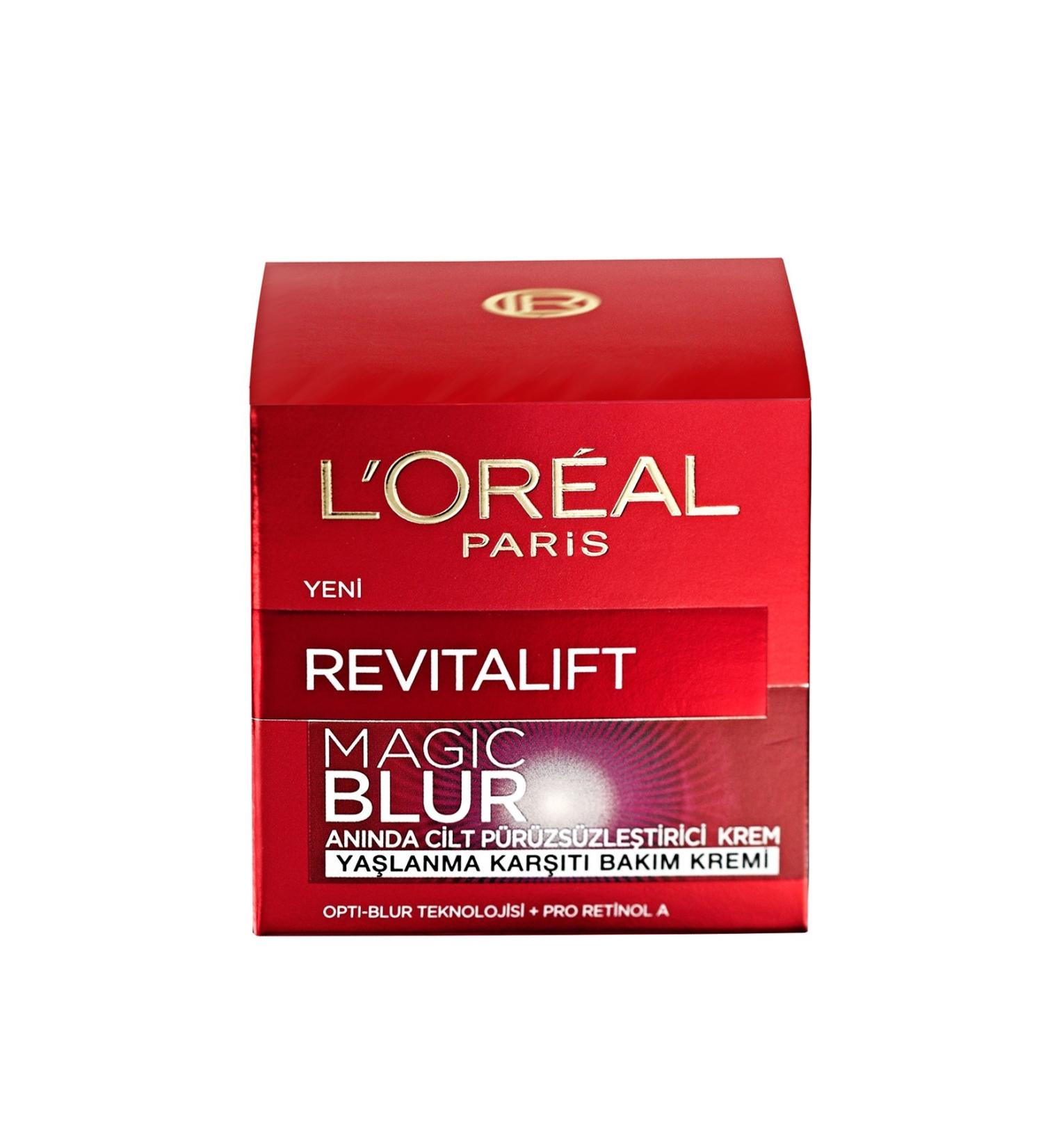 L'Oreal Paris Skin Smoothing & Anti-Aging Cream - Revitalift Magic Blur 50 ml 3600522648123