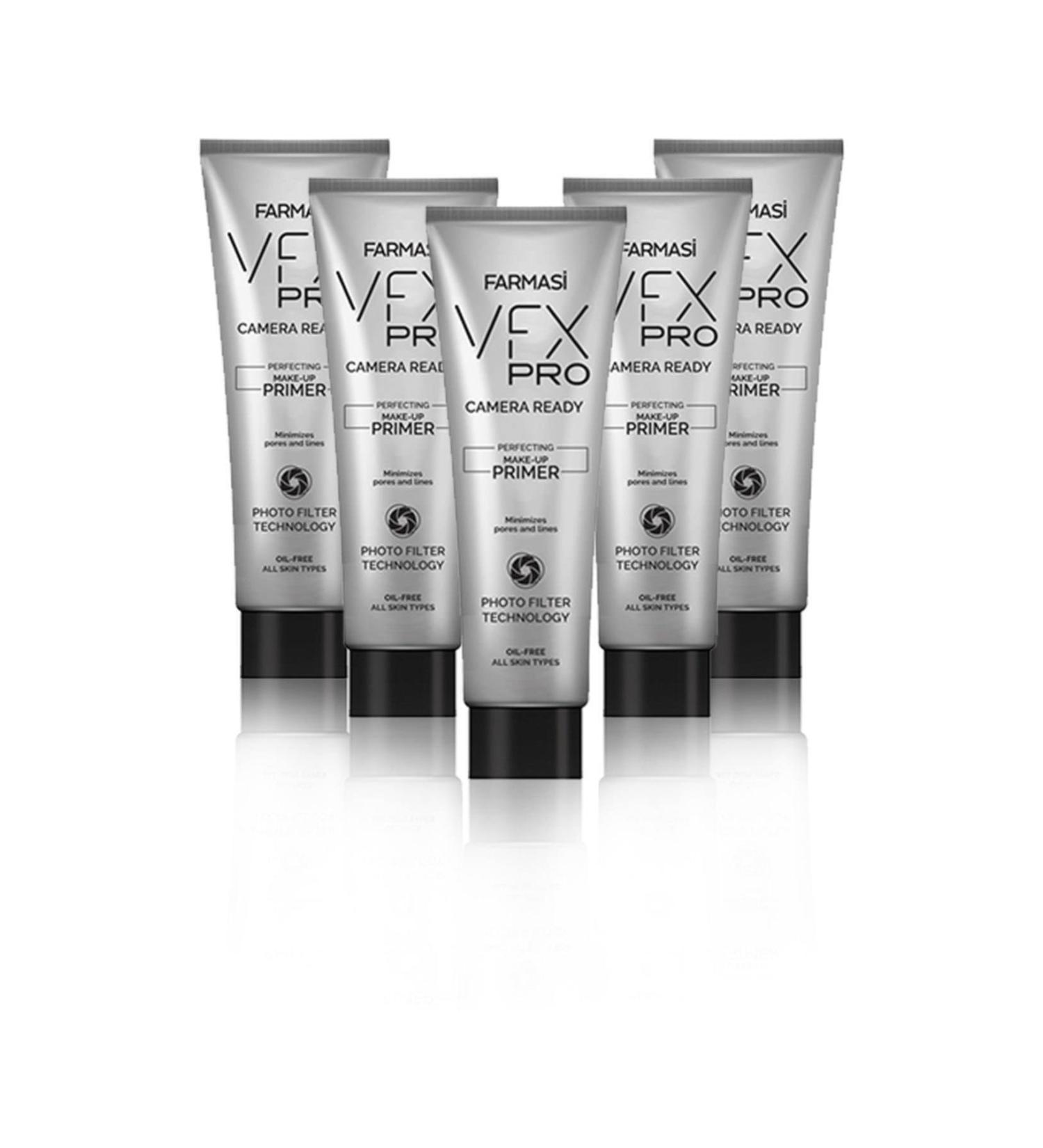 Farmasi Vfx Pro Camera Ready Make-up Base-20 ml 5 Pieces