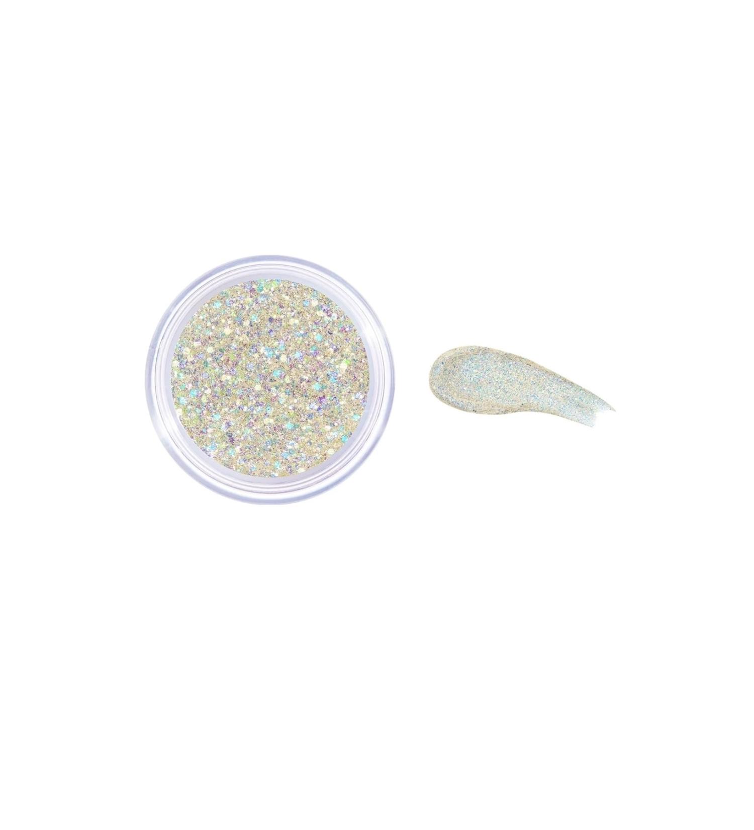 ECE COSMETICS Ece Beauty Sparkling Glitter Gel Glitter - Face and Body Glitter - Glitter Eyeshadow White