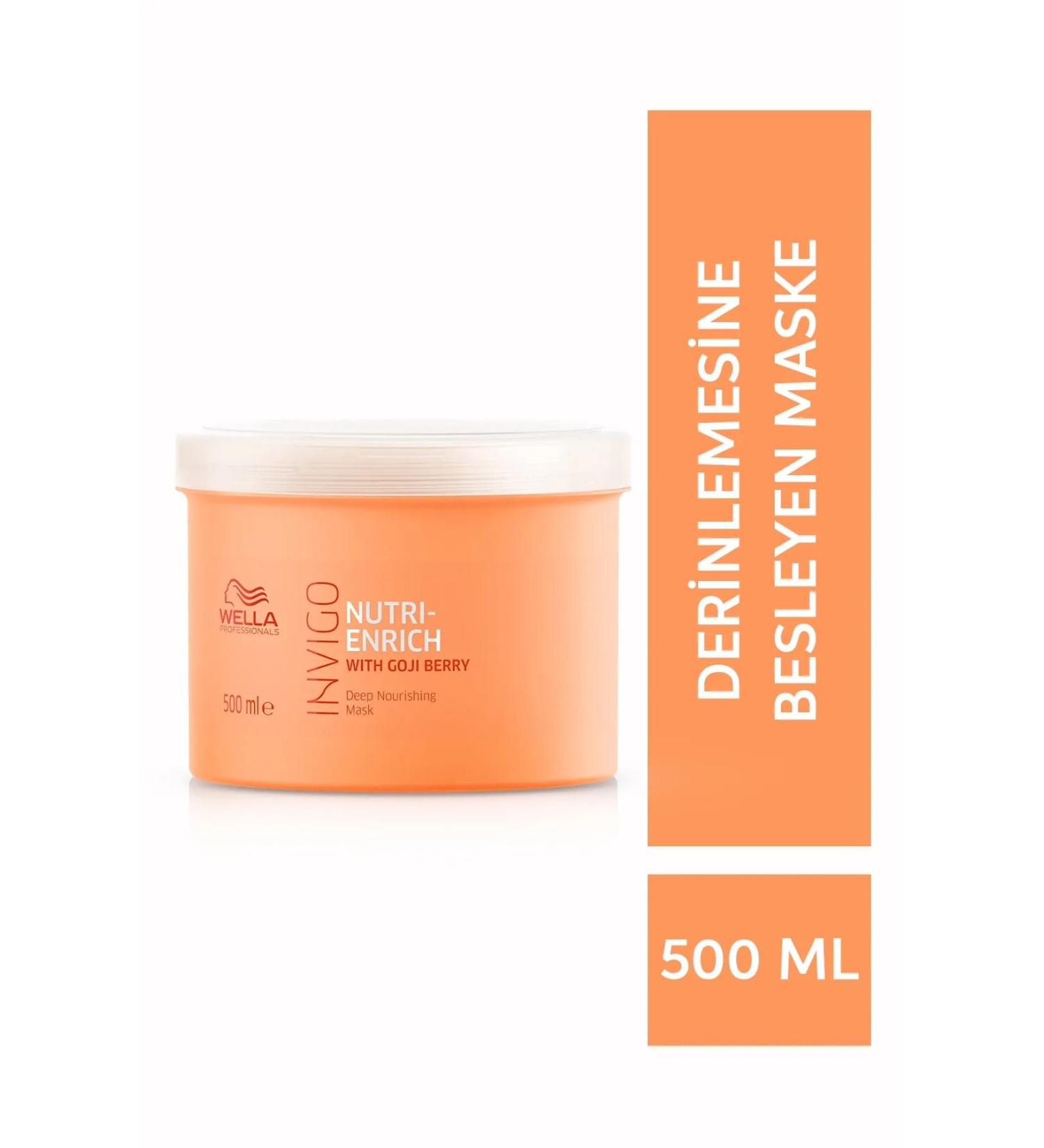 Wella Professionals Invigo Nutri-enrich Deep Nourishing Mask for Damaged Hair 500 Ml