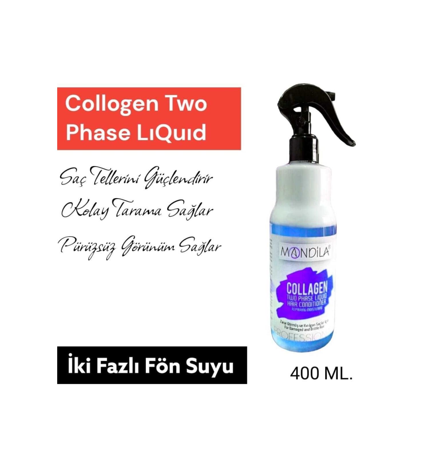 MANDILA Collagen Containing Blow Dry Water 400 Ml