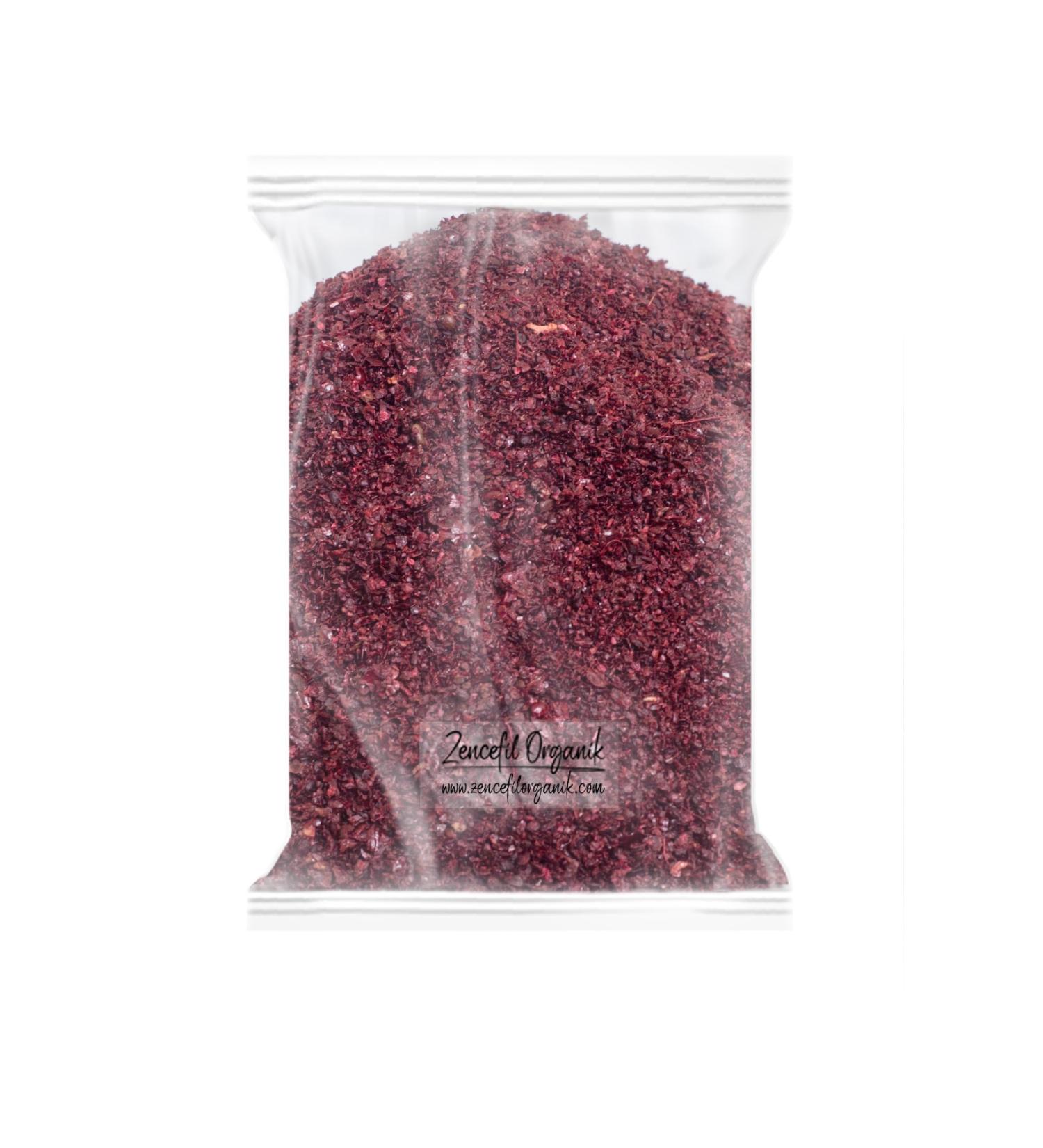 Ginger Organic Sumac 500 Gr. Ground Powder Sumac 1st Quality Unsoured Sumac