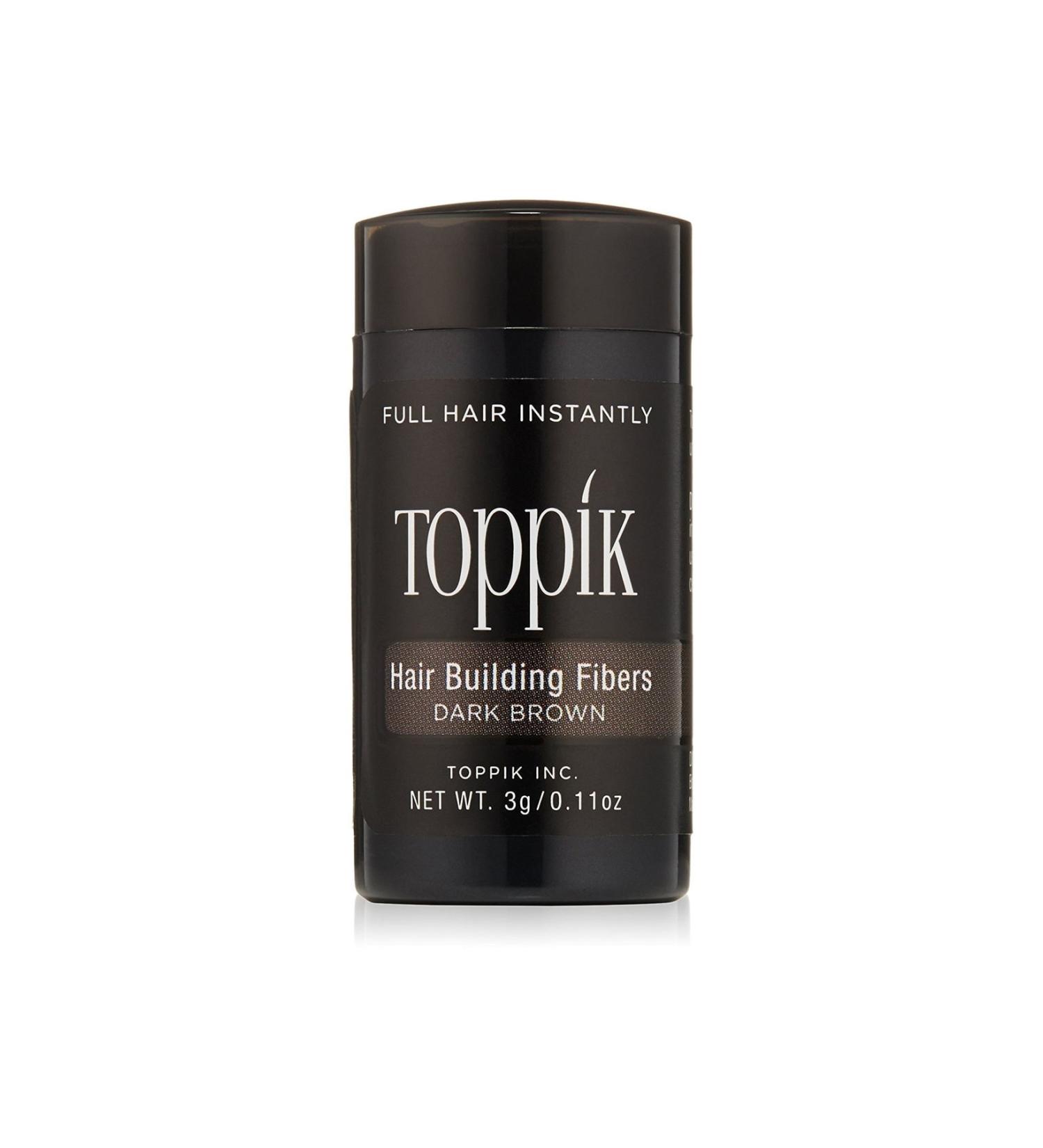 Toppik 3 gr (TRIAL SIZE) Hair Volumizing Keratin Fiber Dark Brown - Buy Online on GoSupps.com
