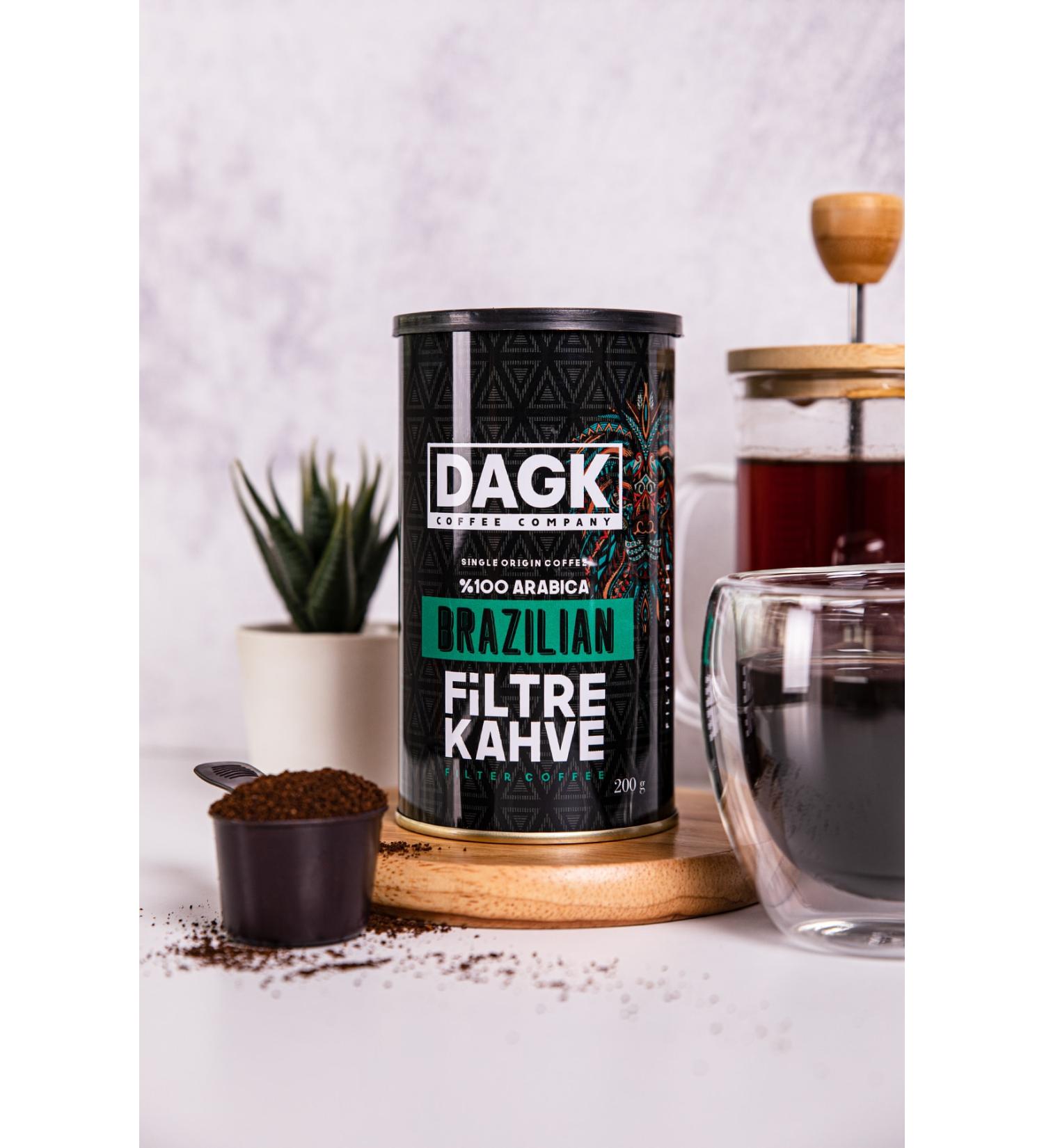 Dagk Brazilian Filter Coffee 200g Tnk (GROUND) - Buy Online on GoSupps.com