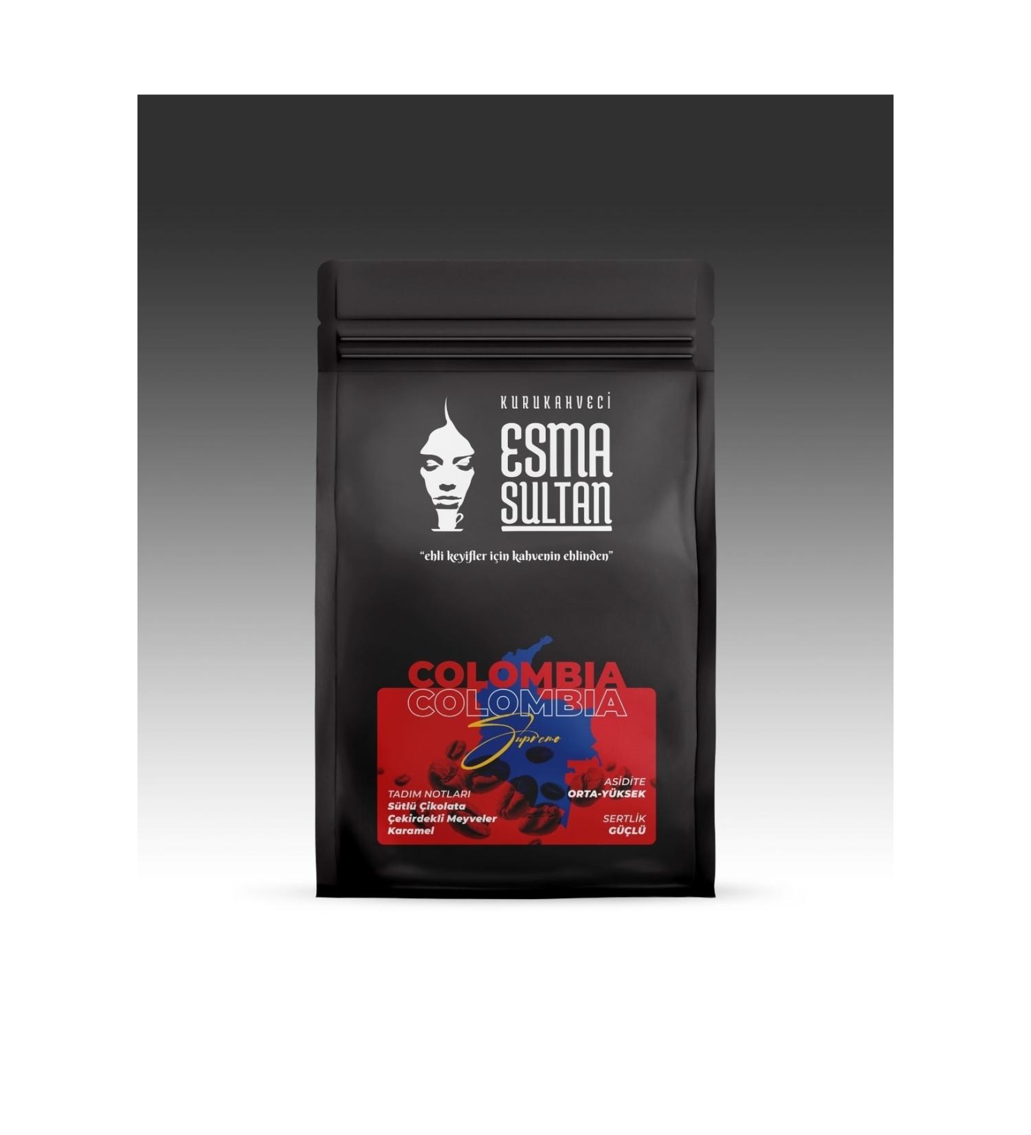 Dry Coffee Esma Sultan Colombia Supremo La Meseta 1000gr