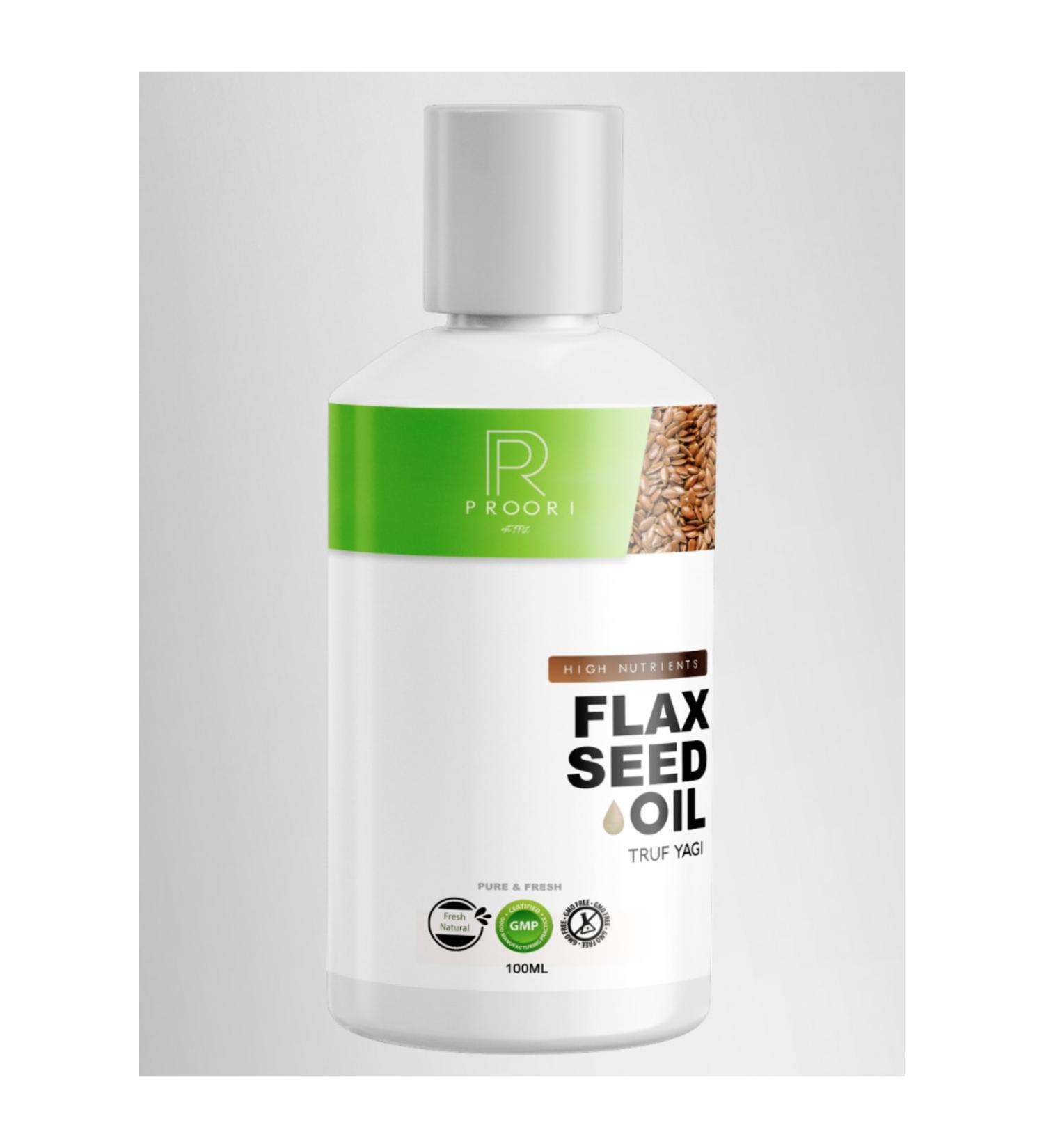 Proori Natural Linseed Oil 100 Ml Glass
