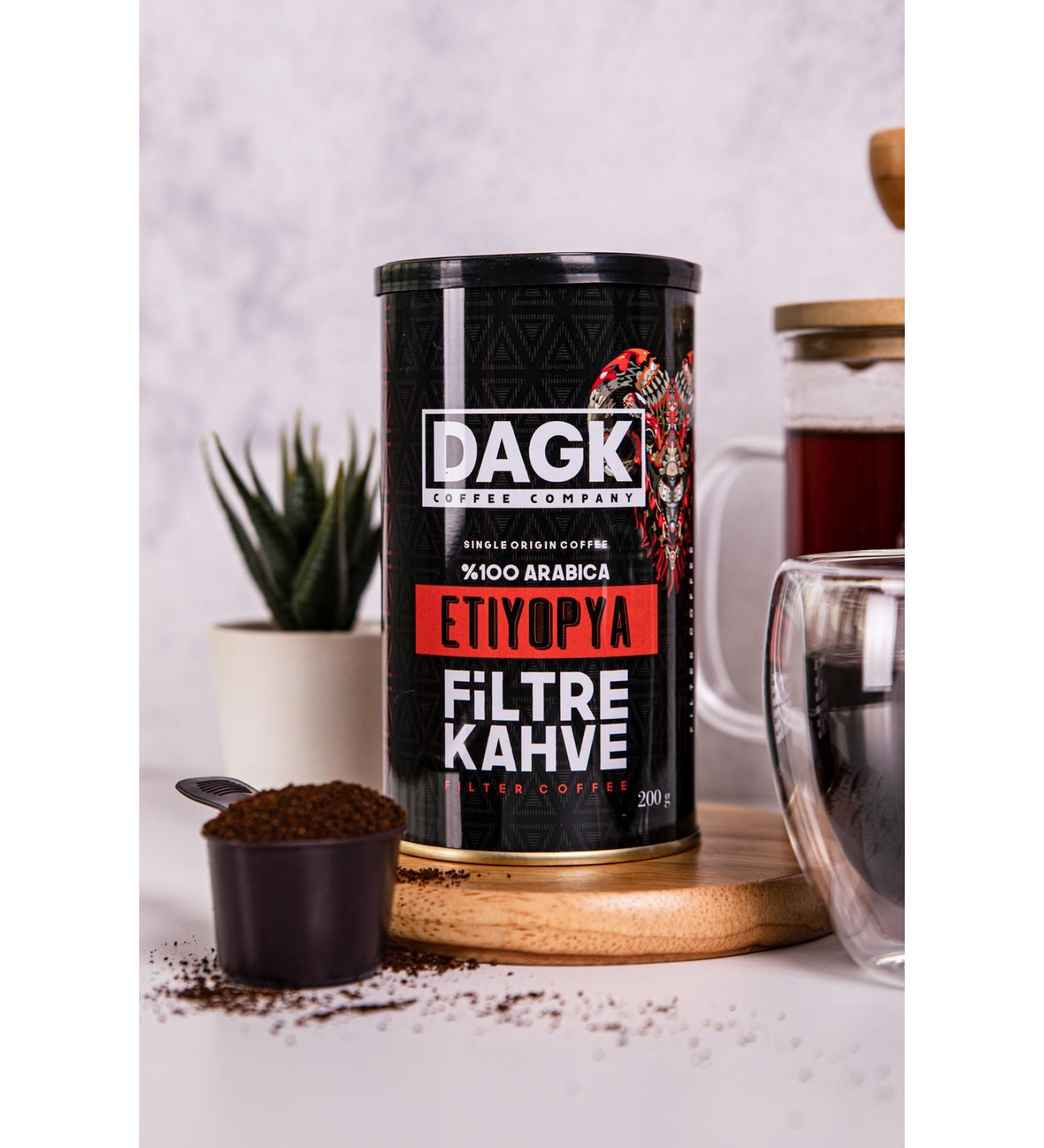 Dagk Ethiopian Filter Coffee 200g Tnk (GROUND) - Buy Online on GoSupps.com