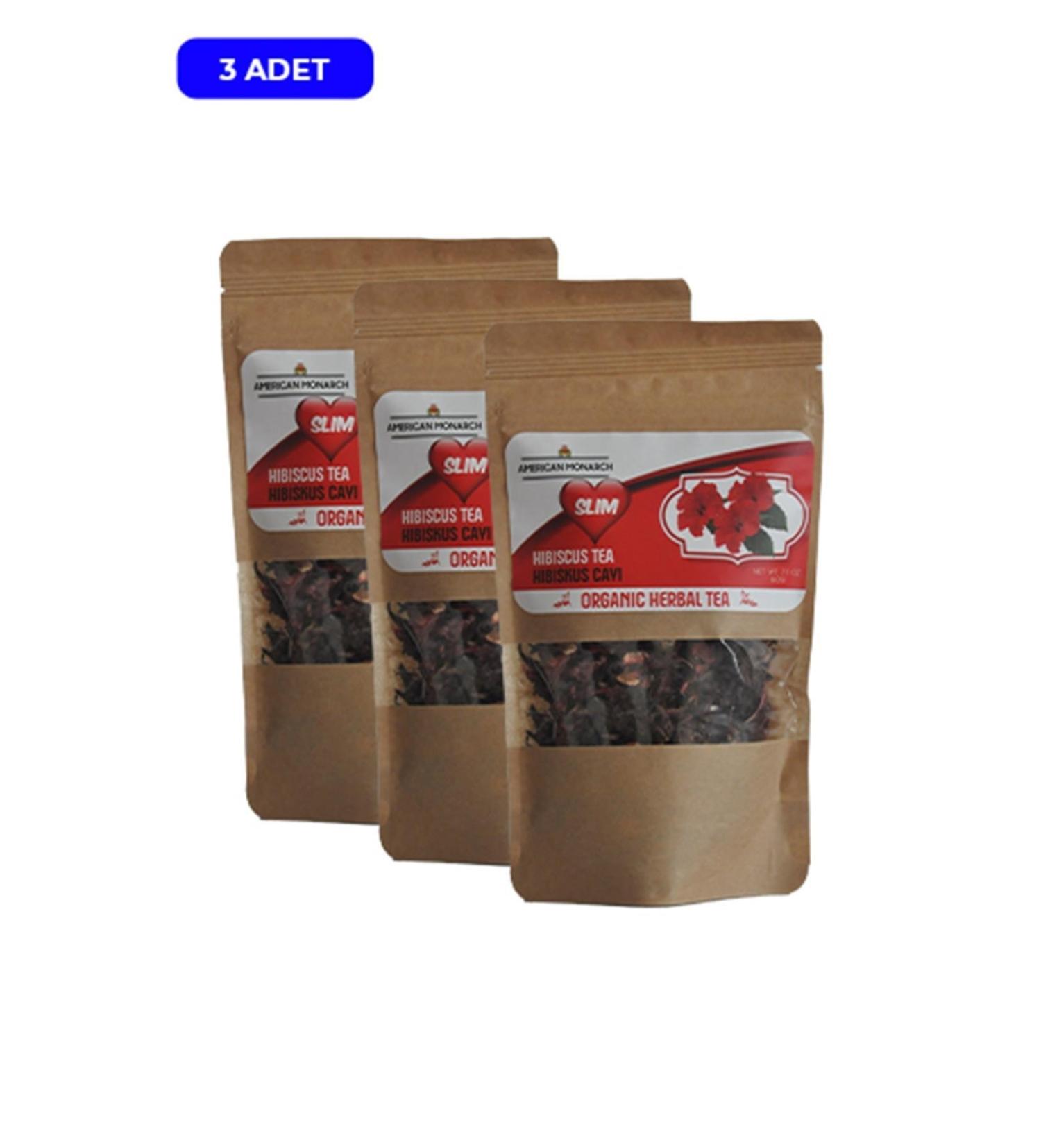 American Monarch Organic Hibiscus Tea 60 Gr