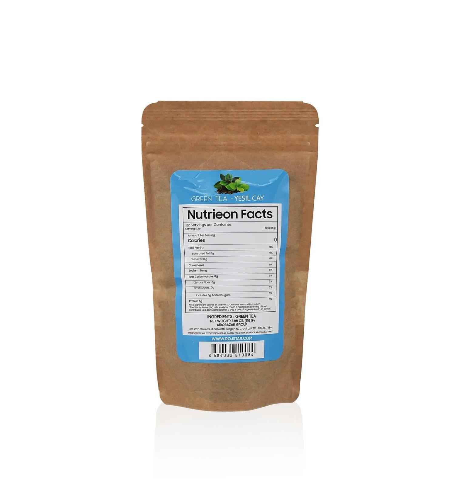 American Monarch Organic Green Tea 110gr