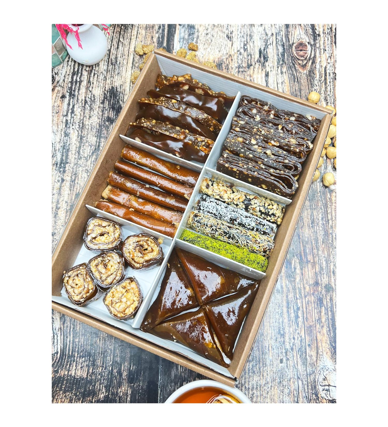 Hanzade Fruit Pulp K me G m hane Hanzade Mixed Fruit Pulp Package - 1 Kg