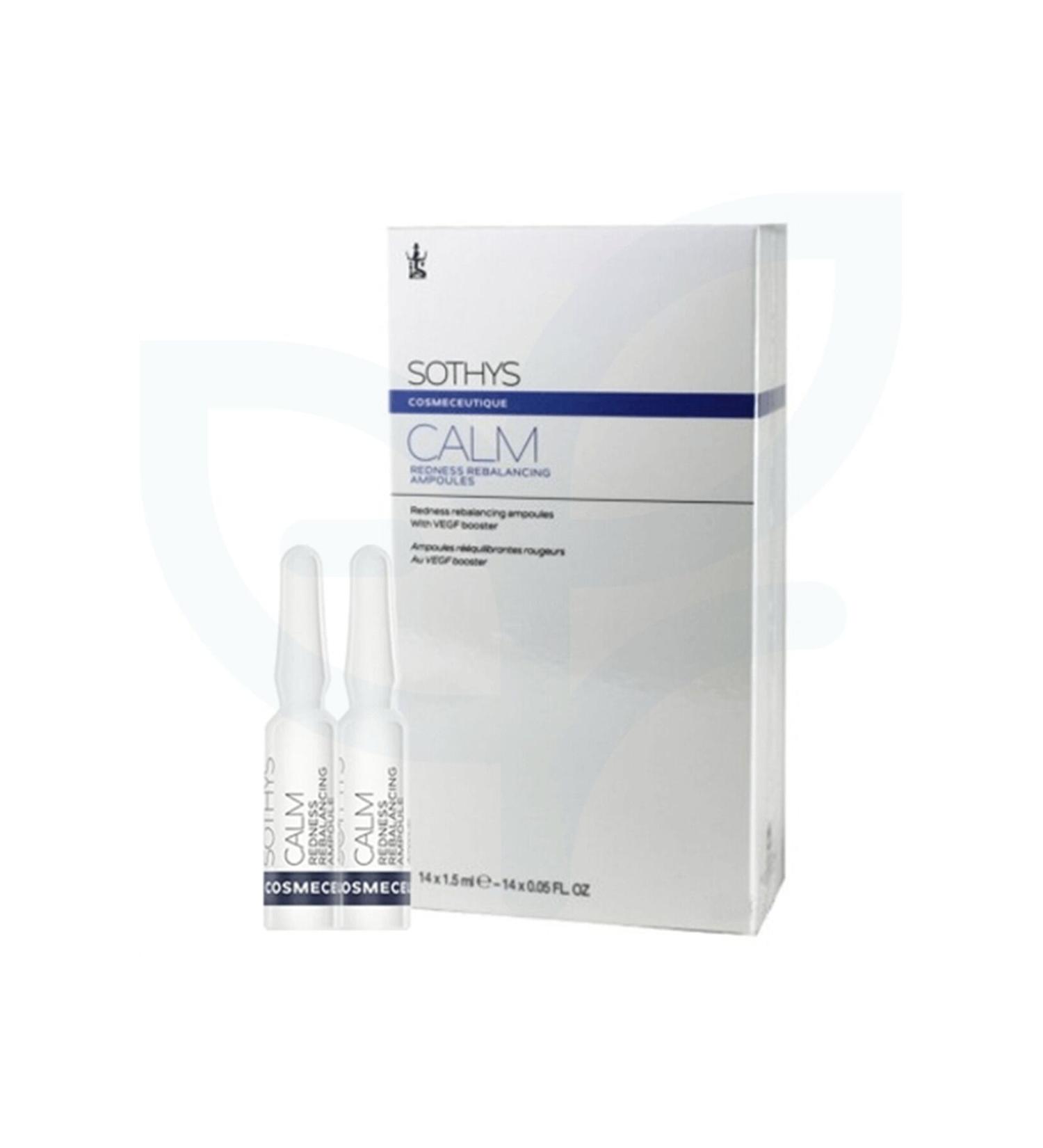 Sothys Cosm ceutique Redness Rebalancing Ampoules Sensitive Skin Ampoule 14x1.5 Ml