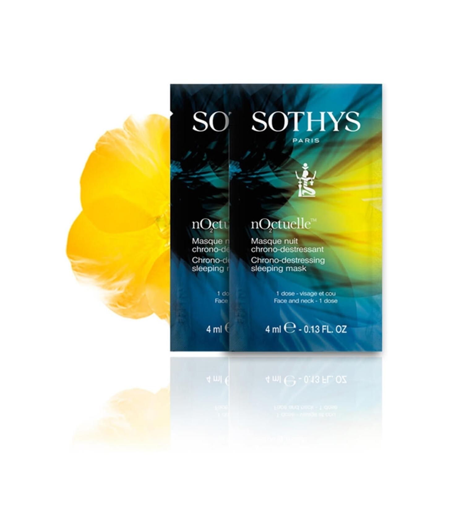 Sothys No2ctuelle Chrono Destressing Sleeping Mask Vitamin C Brightening Sleeping Mask