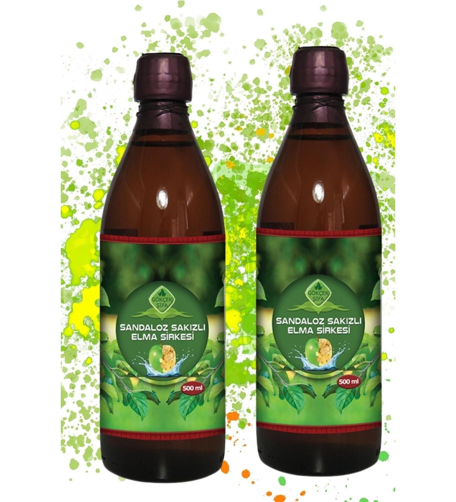 Gokcek Healing Sandaloz Gum Apple Cider Vinegar 2