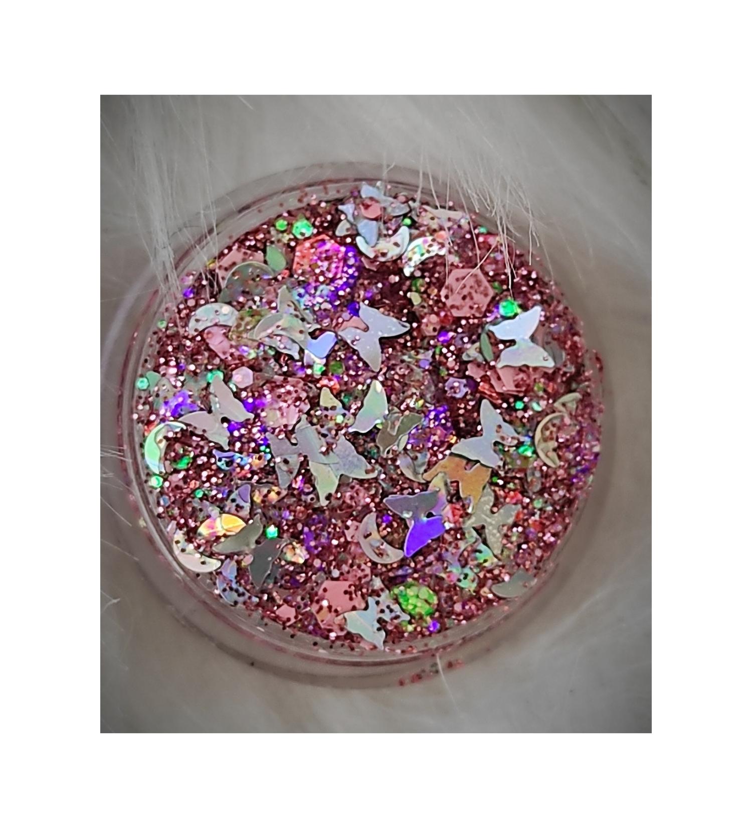 hbtasarim Mini Natural Gel Glitter - Cherry Blossom Butterfly - Buy Online on GoSupps.com