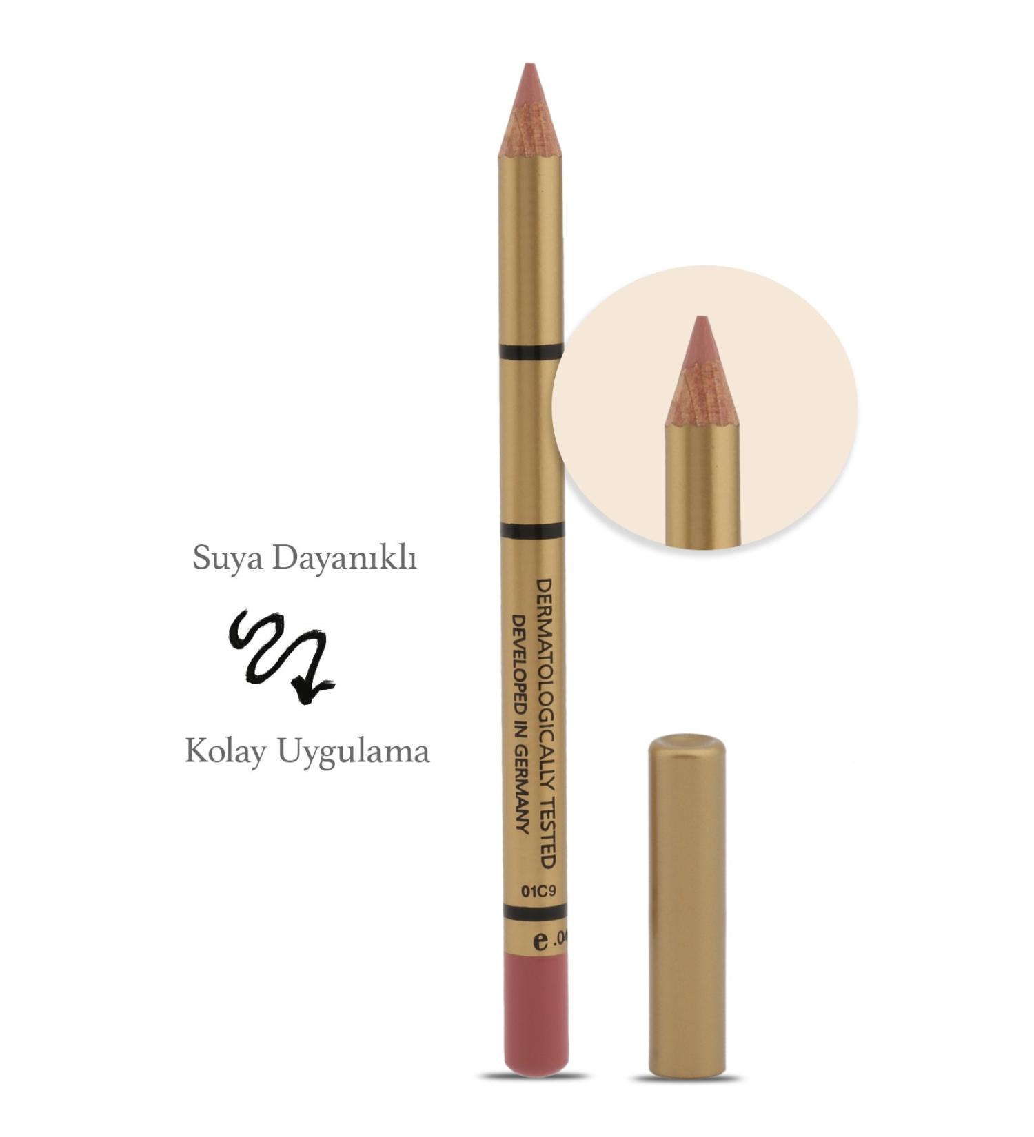 BROOKLIN Lip Pencil - Lipliner No: 207 (Dusty Rose) - Buy Online on GoSupps.com