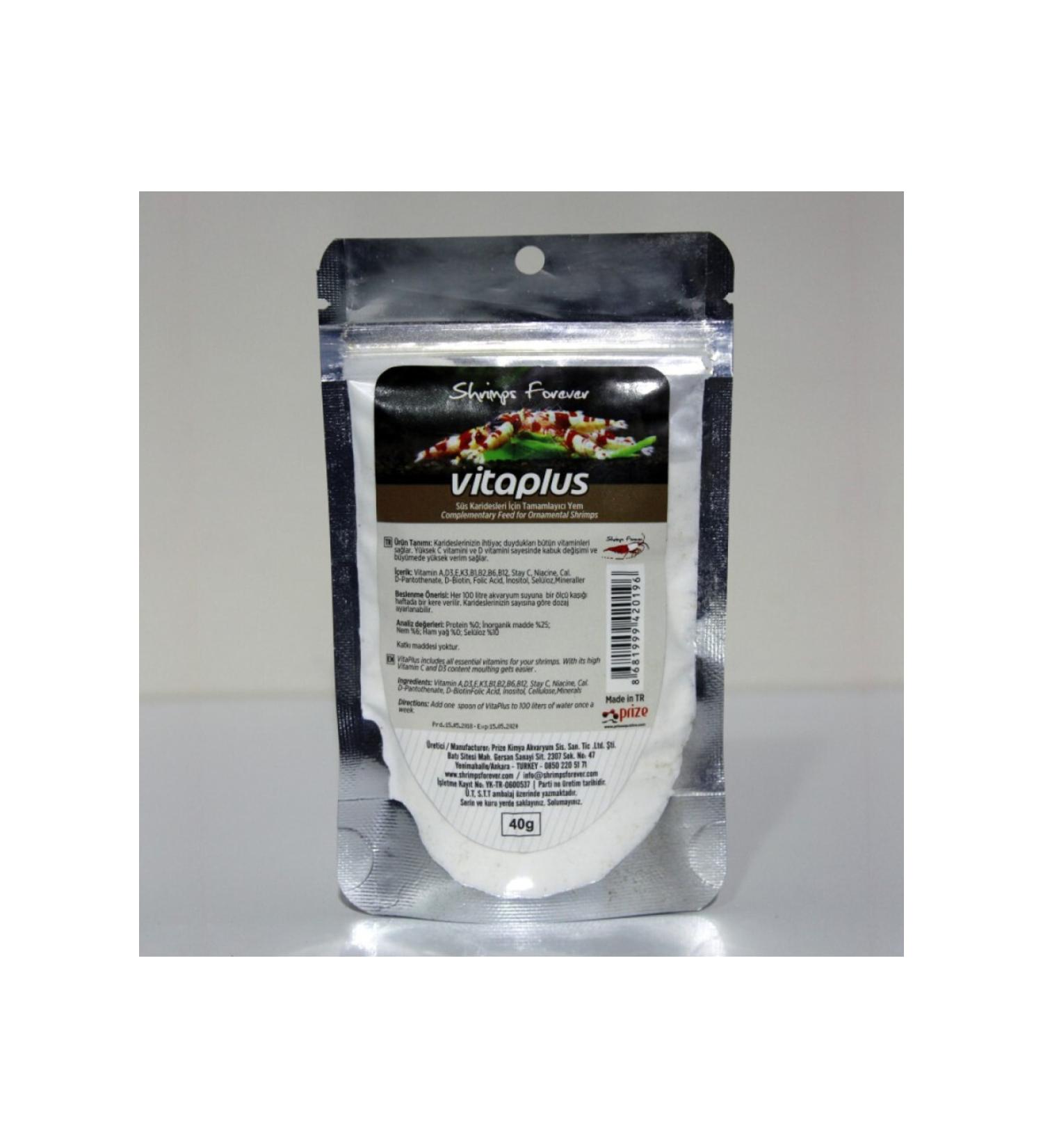 ShrimpsForever Shrimps Forever Vitaplus 40gr