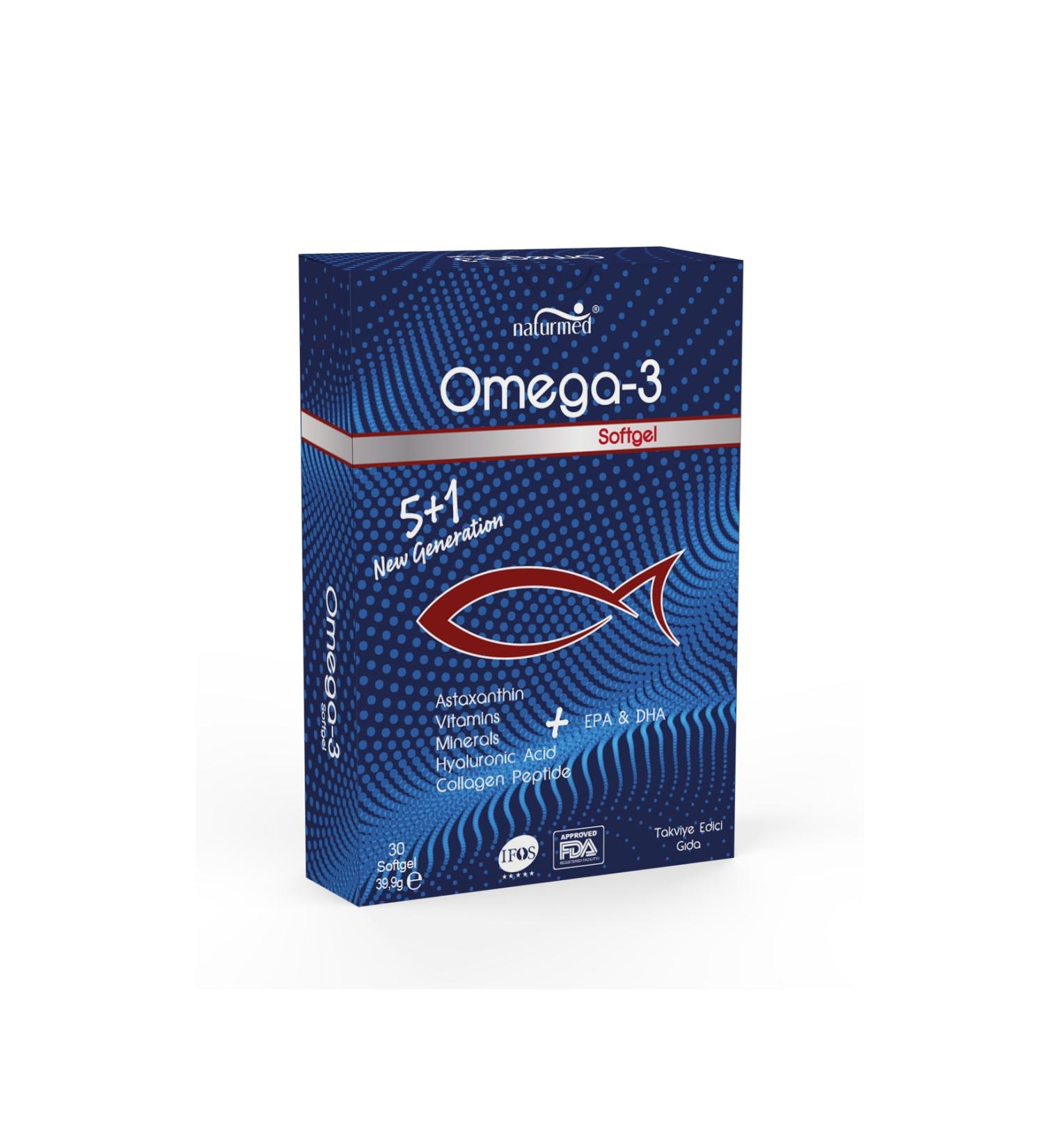 NATURMED Fish Oil and Hyaluronic Acid Softgels