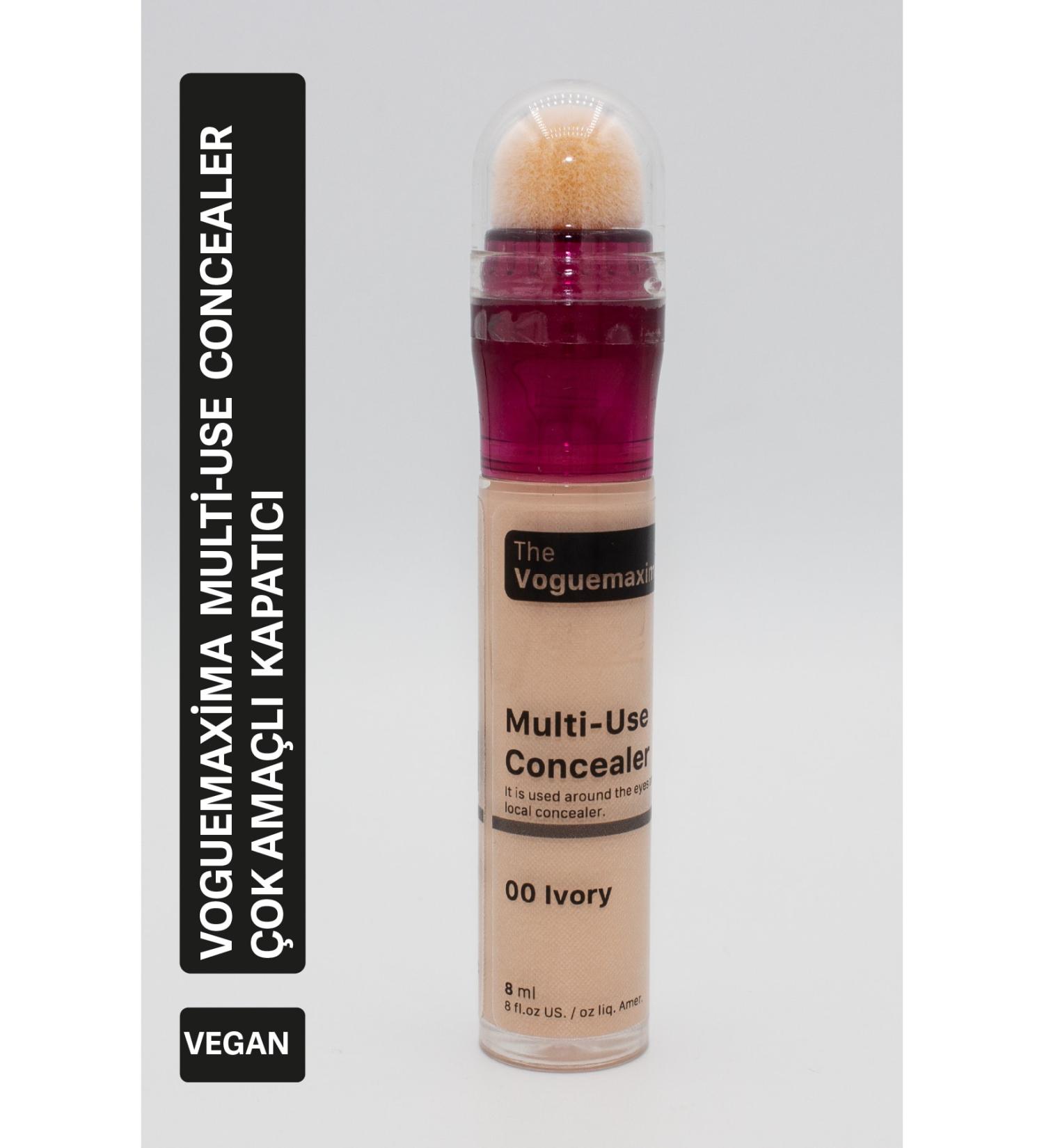 VOGUEMAXIMA COSMETIC Voguemaxima Instant Anti Age Eraser Multi Use Concealer - Under Eye Concealer 00 Ivory 8ml