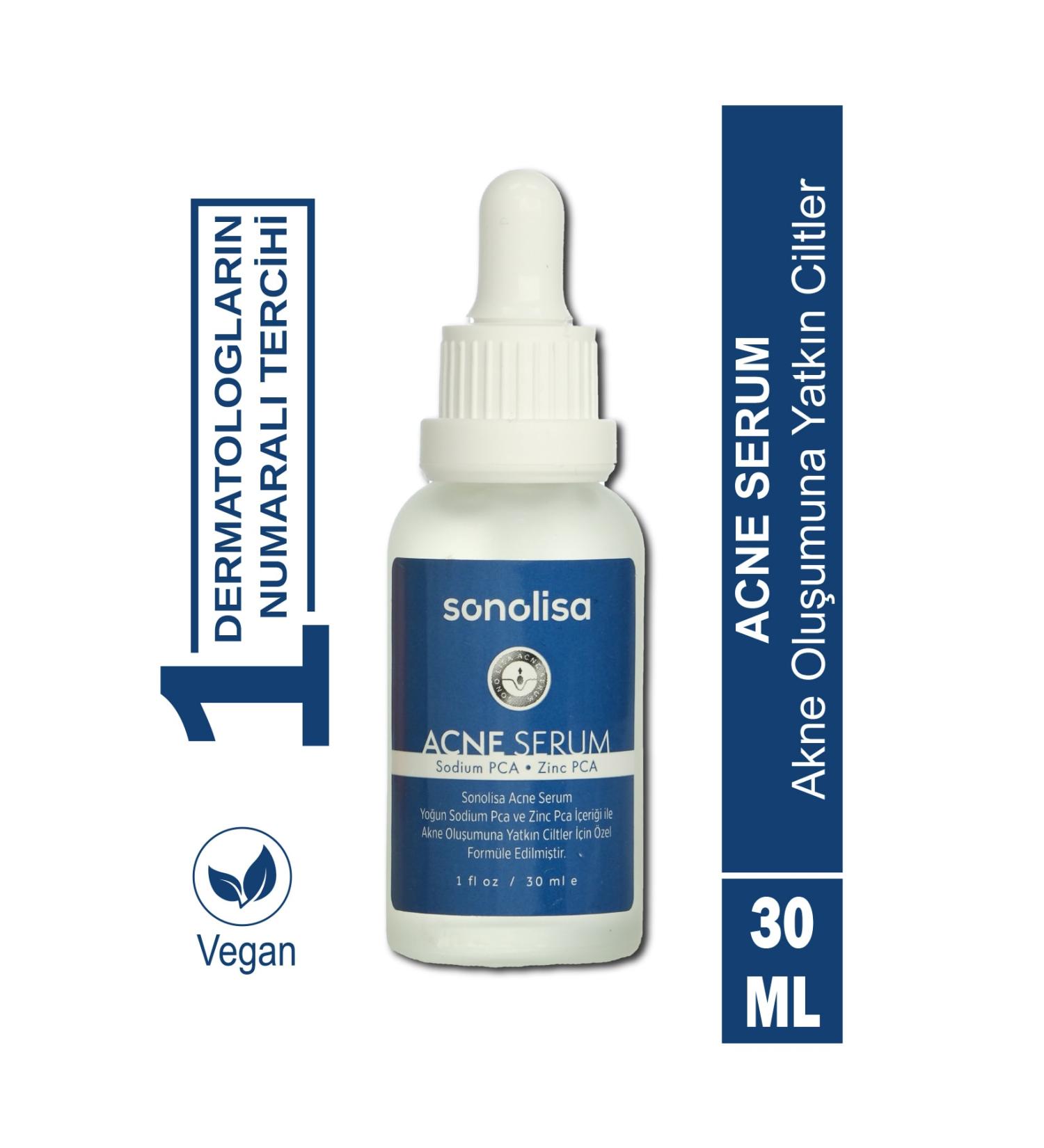 SONOLISA Acne Serum Anti-Acne and Blackhead Acne Serum Skin Serum 30 ml - Buy Online on GoSupps.com