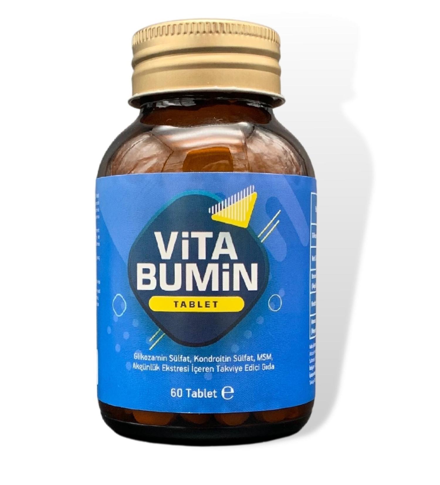 VITABUMIN Glucosamine Chondroitin Msm 60 Tablets - Buy Online on GoSupps.com