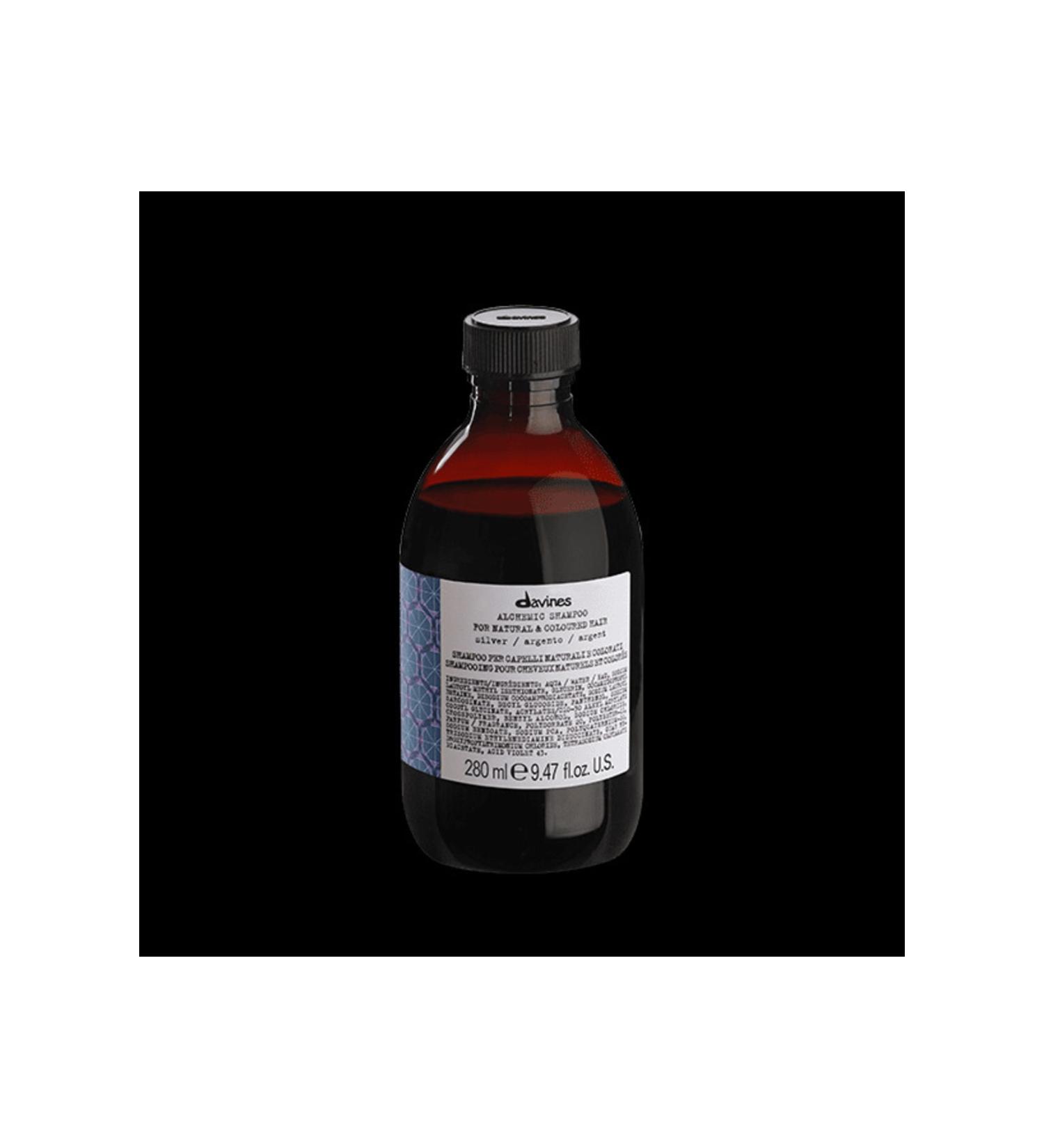 Davines 67228 Alchemic Shampoo Silver Platinum and Purple Shampoo for Cool Tones 280ml 8004608259053veg