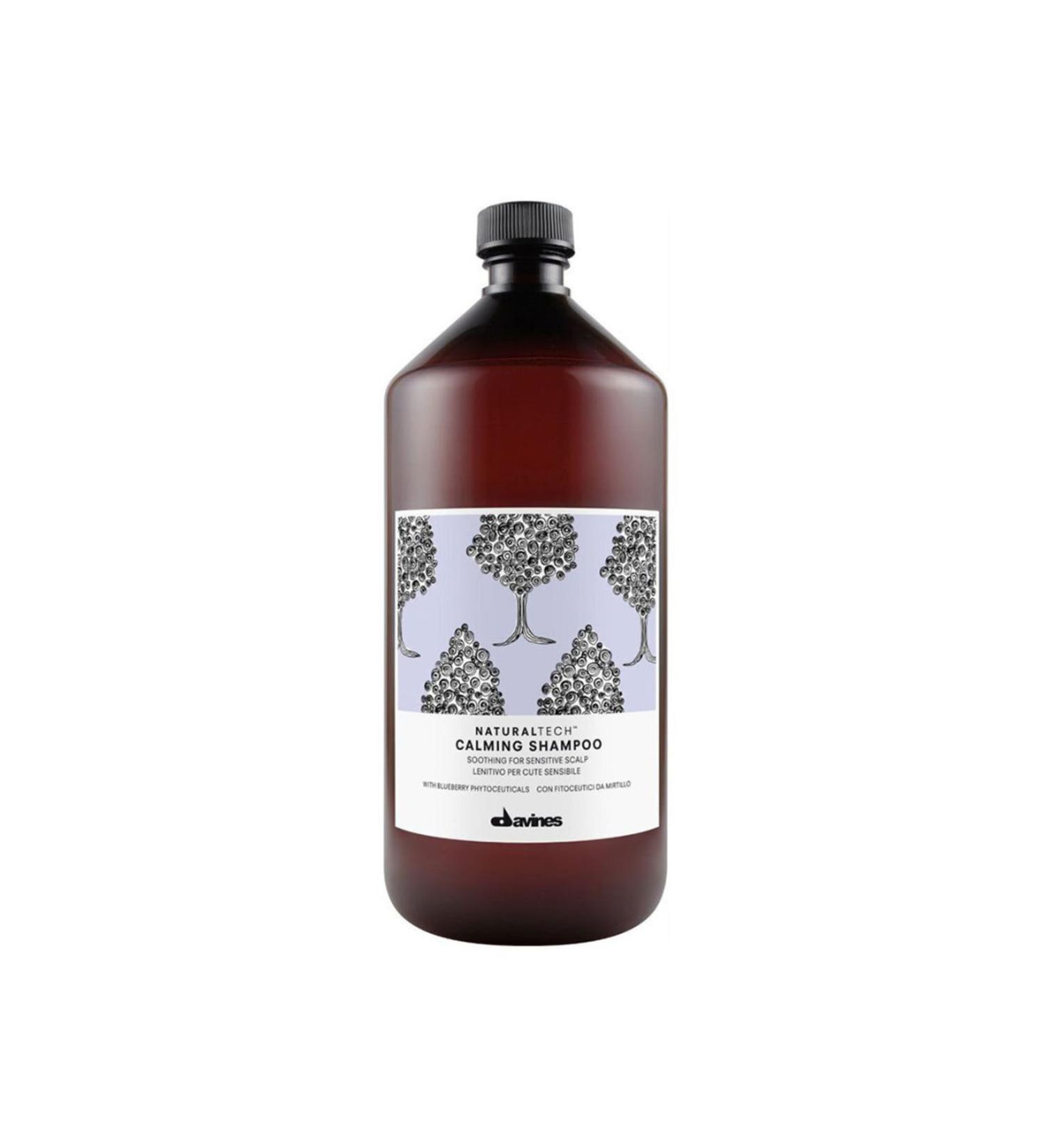 Davines 71268 Naturaltech Calming Shampoo Scalp Soothing Shampoo 1000ml 8004608256649veg
