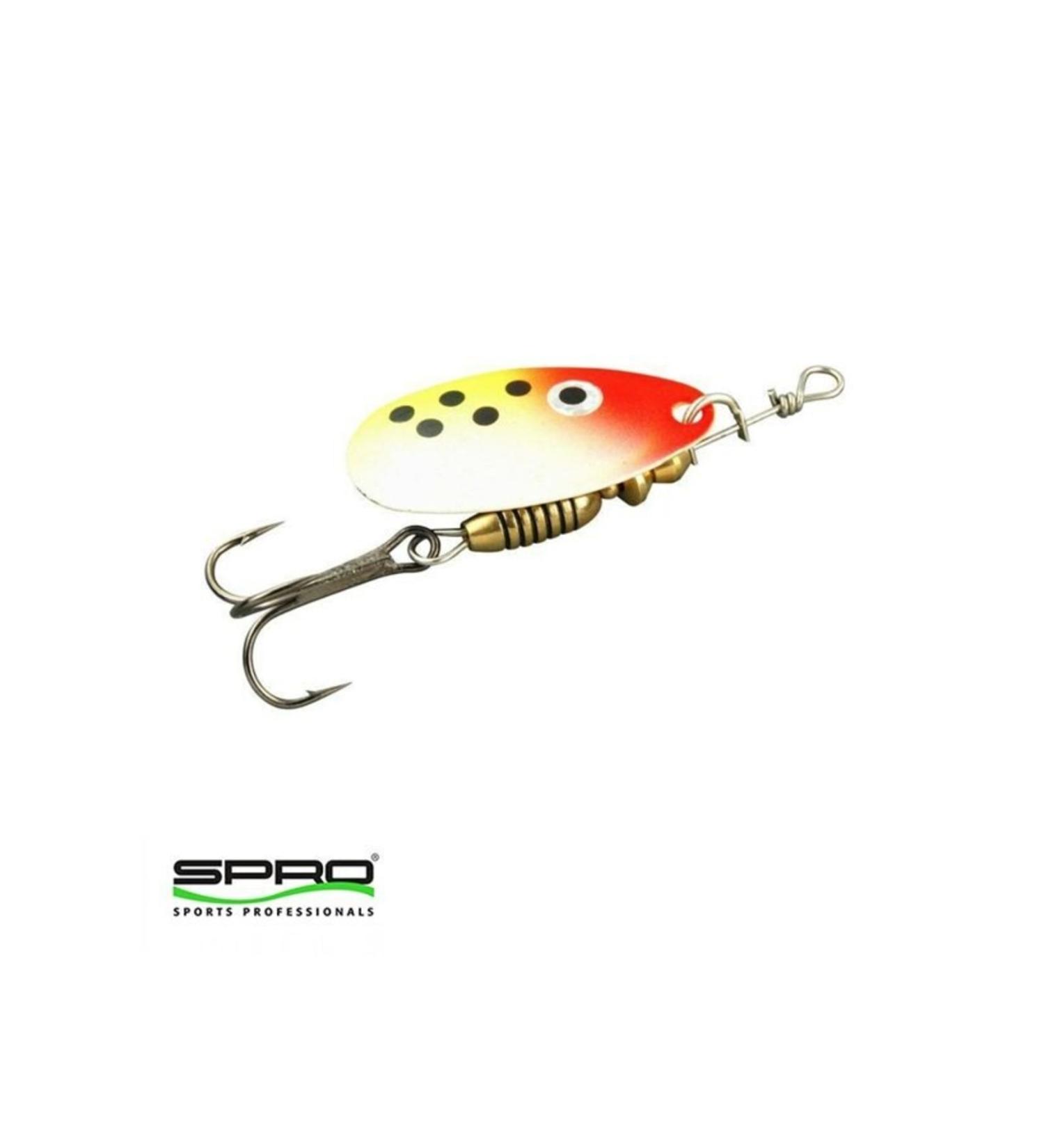 Spro Spin Verzw 6g Royal/redhead Spinning Spoon