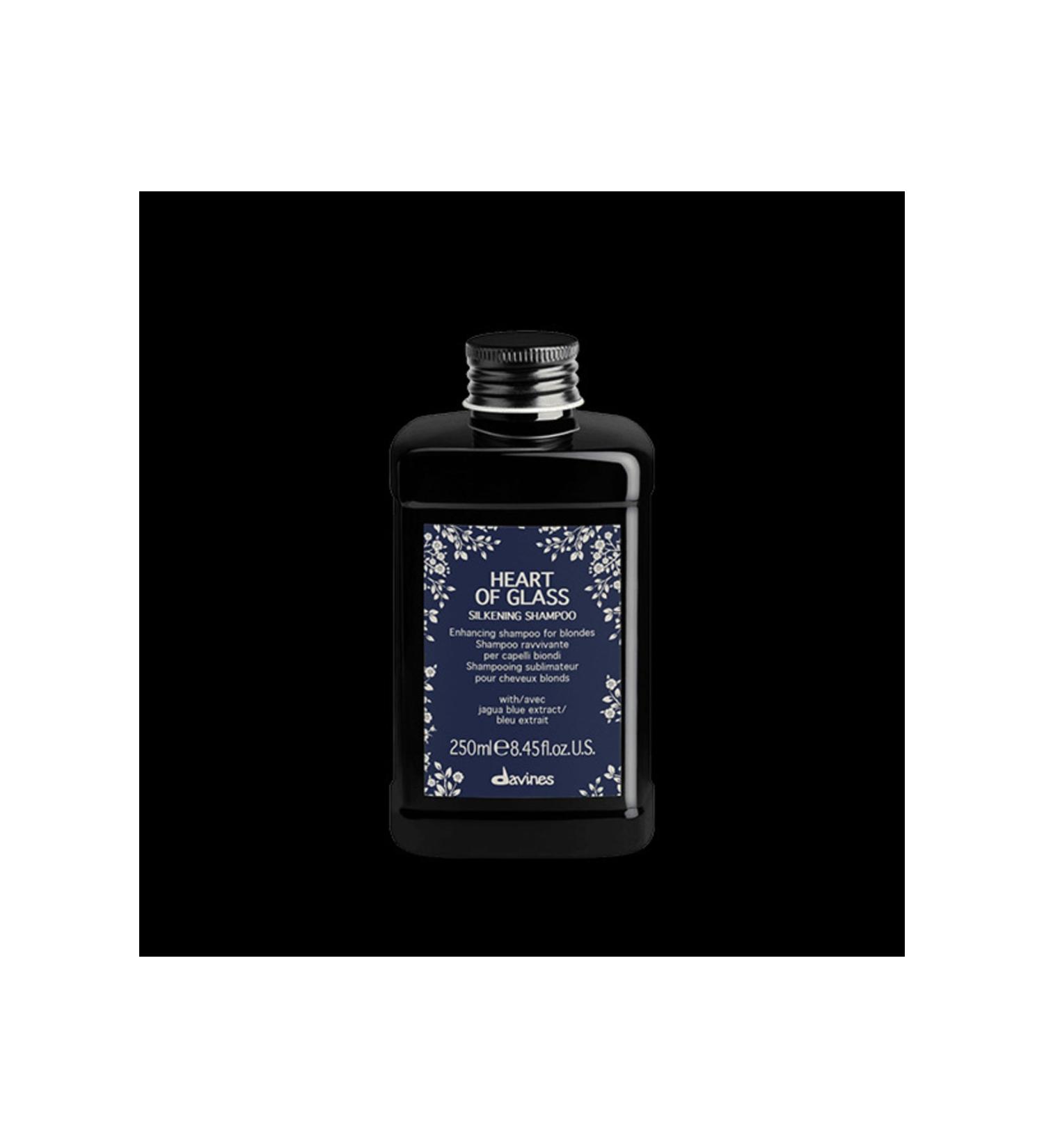 Davines 72000 Heart Of Glass Silkening Shampoo Extra Blonde Shampoo 250ml 8004608271666veg